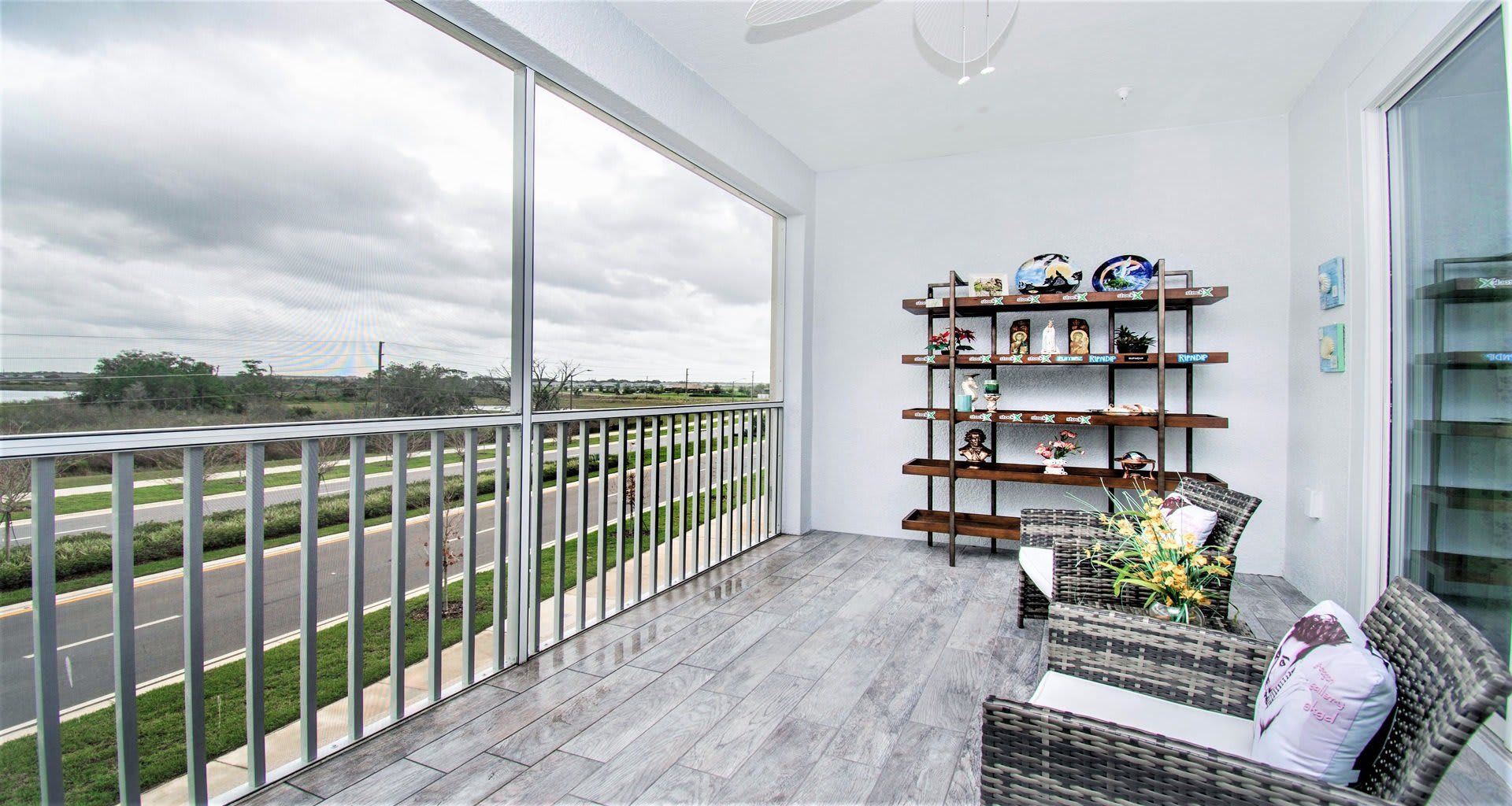 Scenic balcony, offering a perfect vantage point to enjoy the surrounding beauty and tranquility
