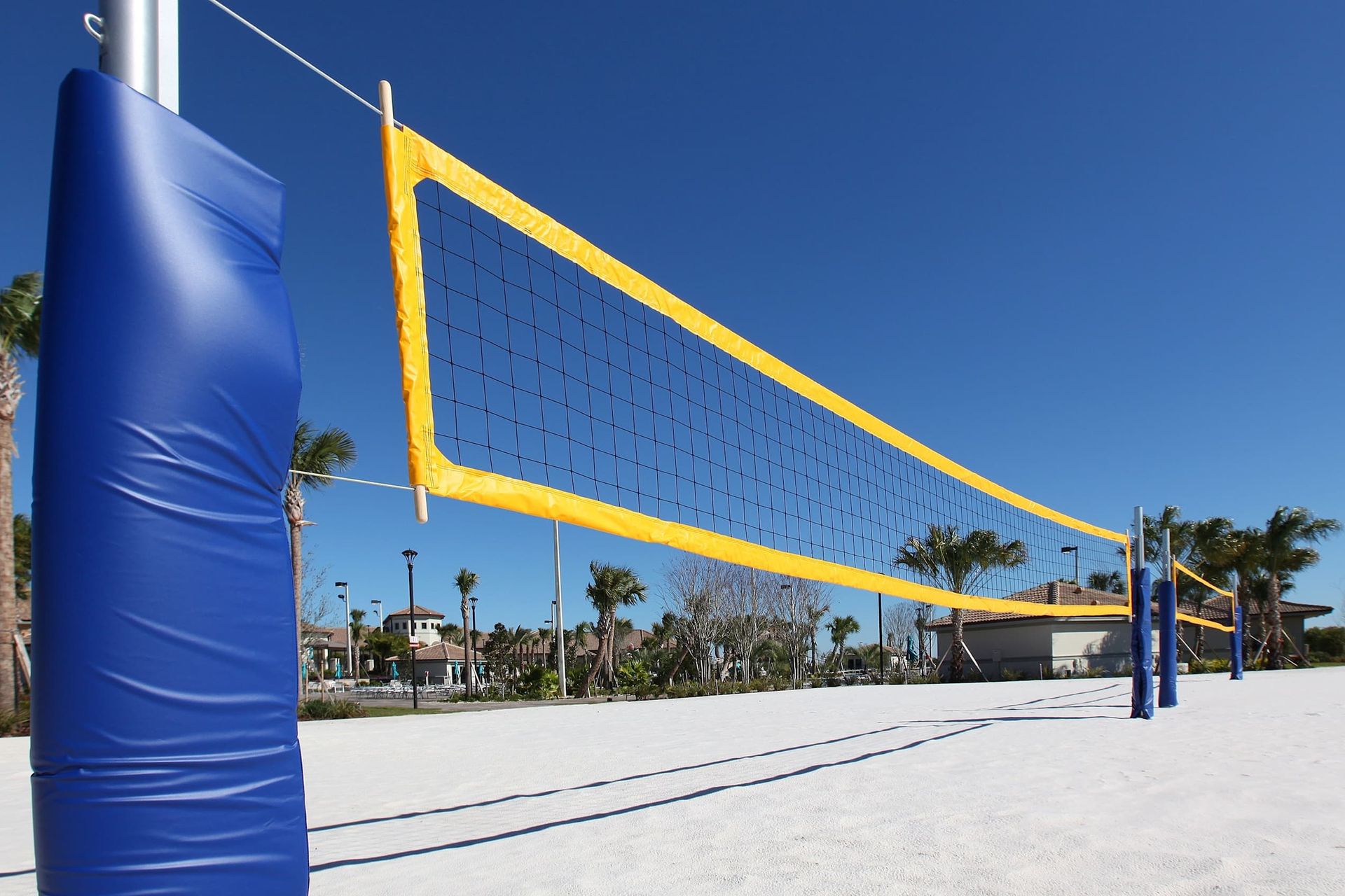 Serve up fun in the sun on our sandy volleyball court!