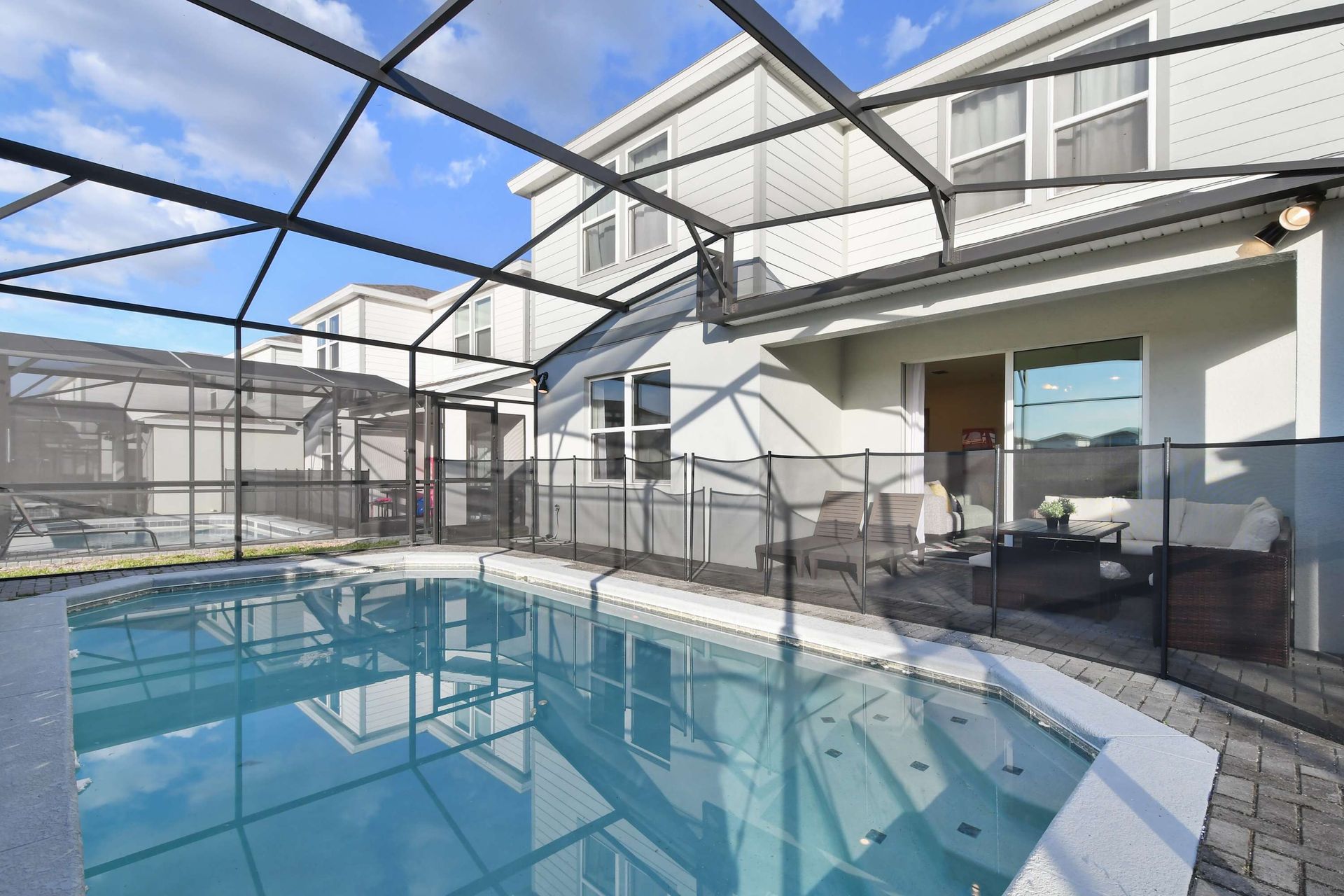 Dive into relaxation in our inviting pool, offering you the perfect retreat to unwind and soak up the sun during your stay.