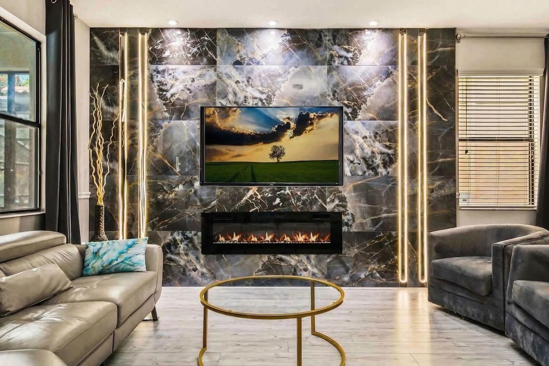 Spacious home with 8 bedrooms and multiple living areas, accommodating the entire family comfortably