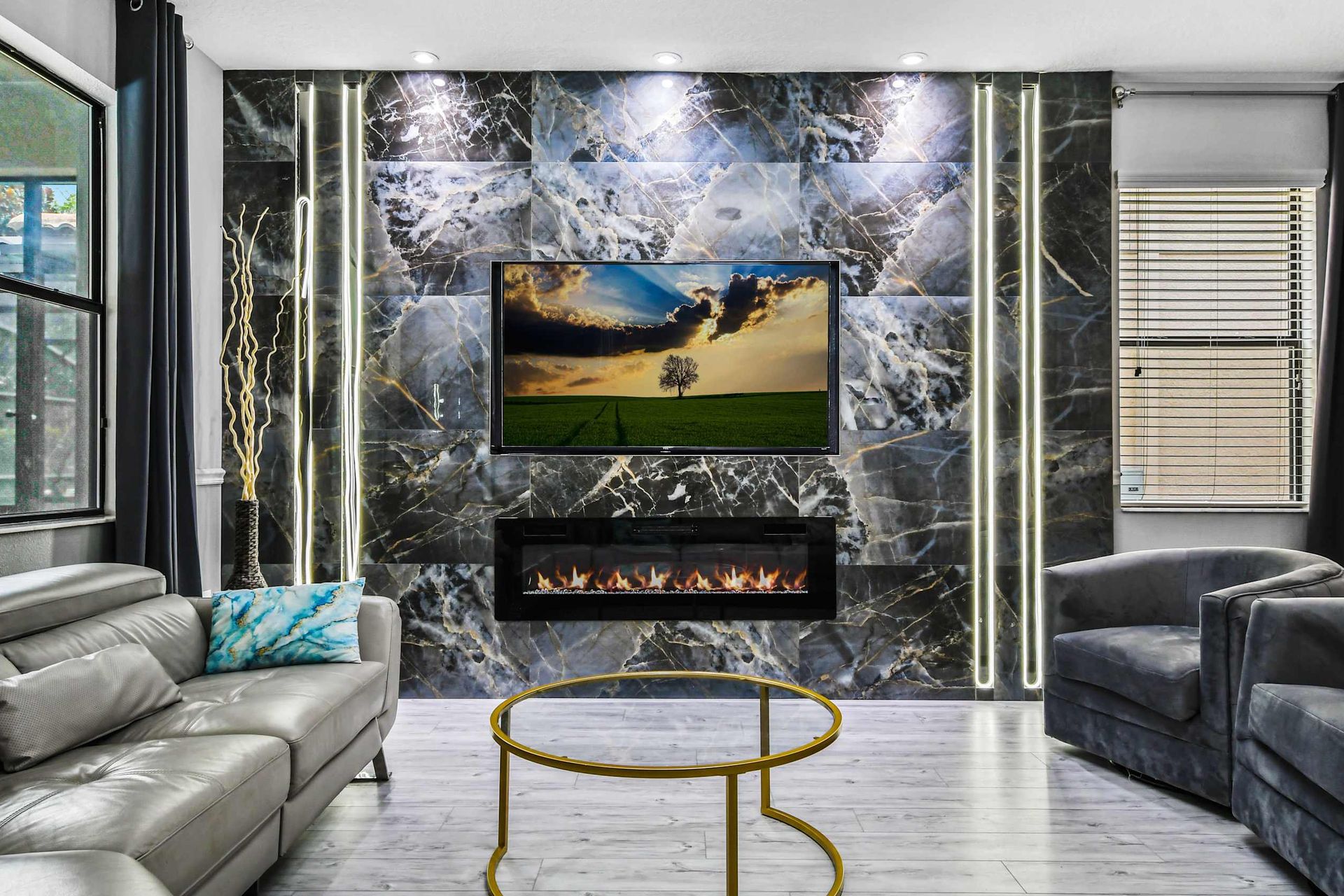 Spacious home with 8 bedrooms and multiple living areas, accommodating the entire family comfortably