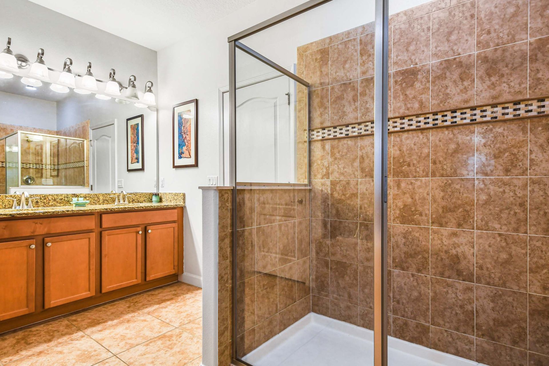 Immaculate and fully equipped, offering a clean and refreshing personal space