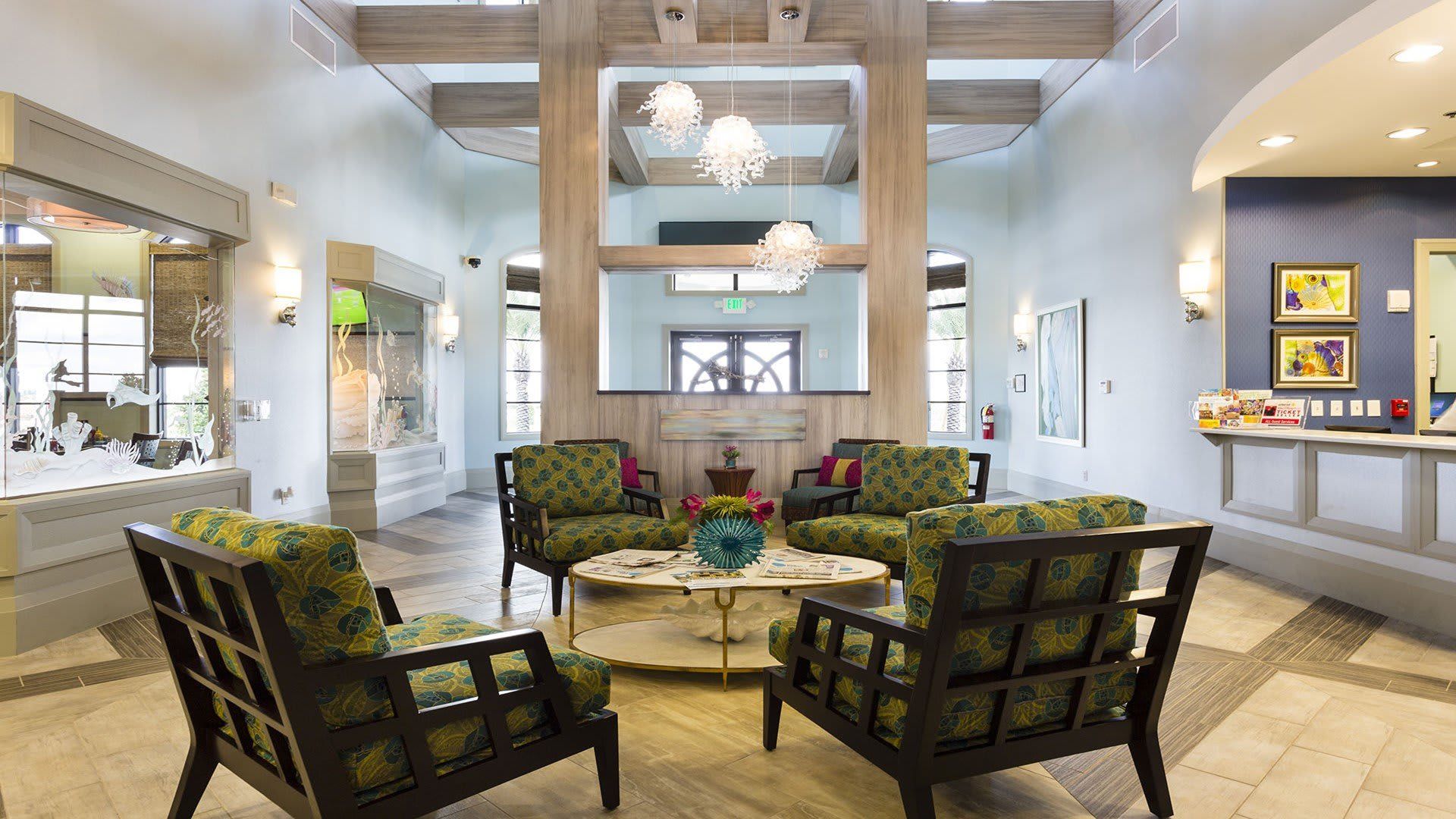 Elegant communal space, providing a sophisticated setting for relaxation and socializing