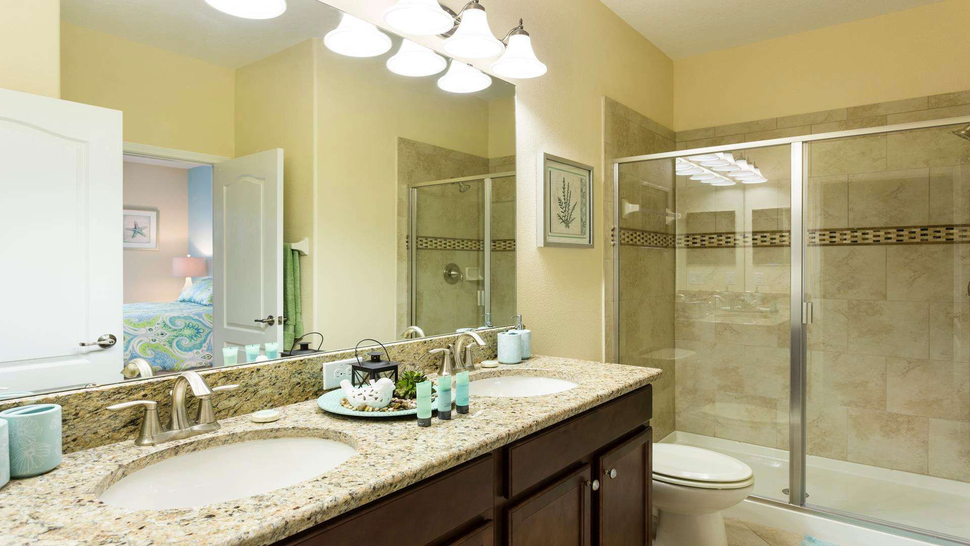 Complete bathroom with all essential amenities for your convenience and comfort