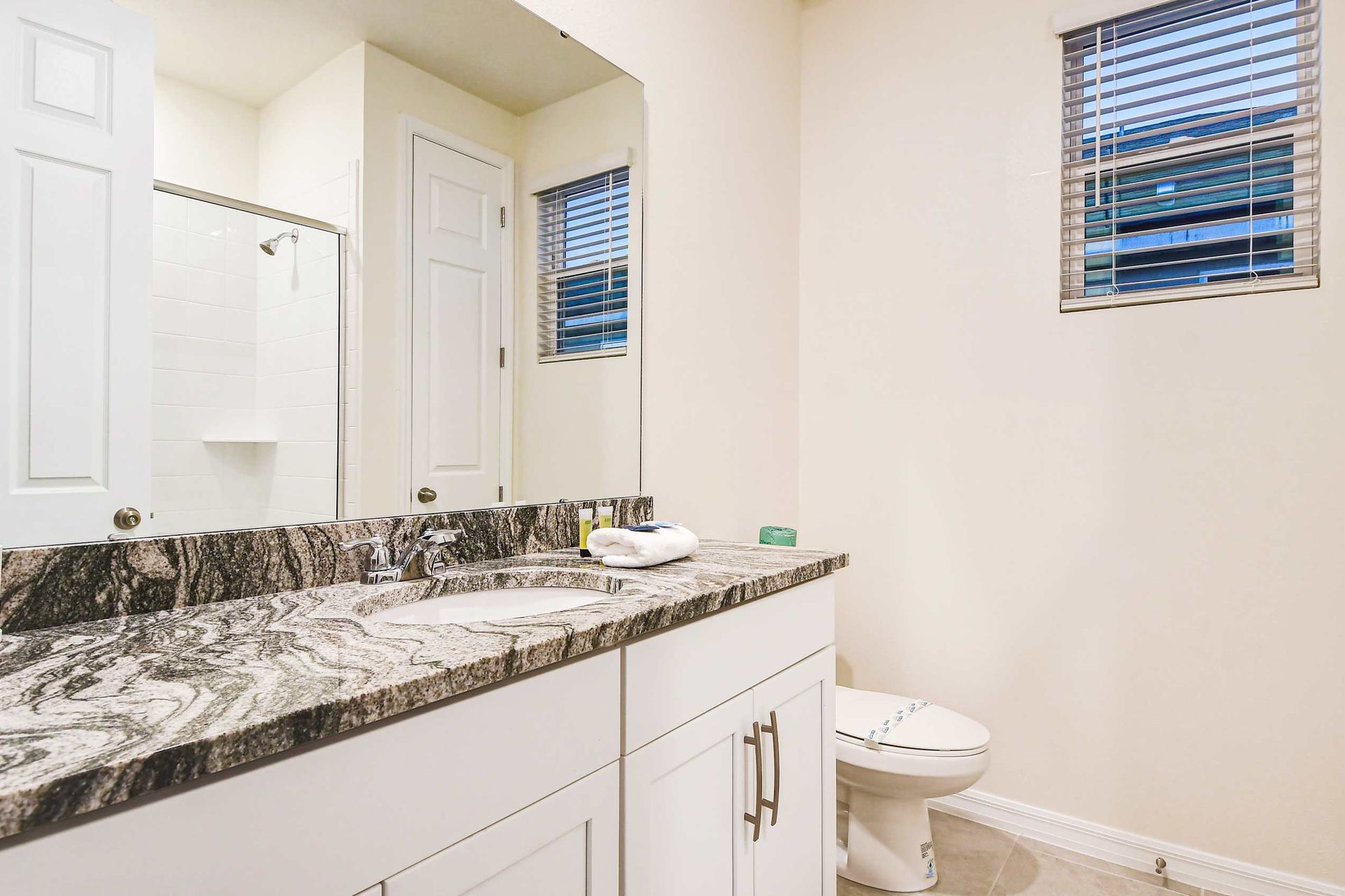 Immaculate and well-maintained, offering a spotless and hygienic environment for personal care