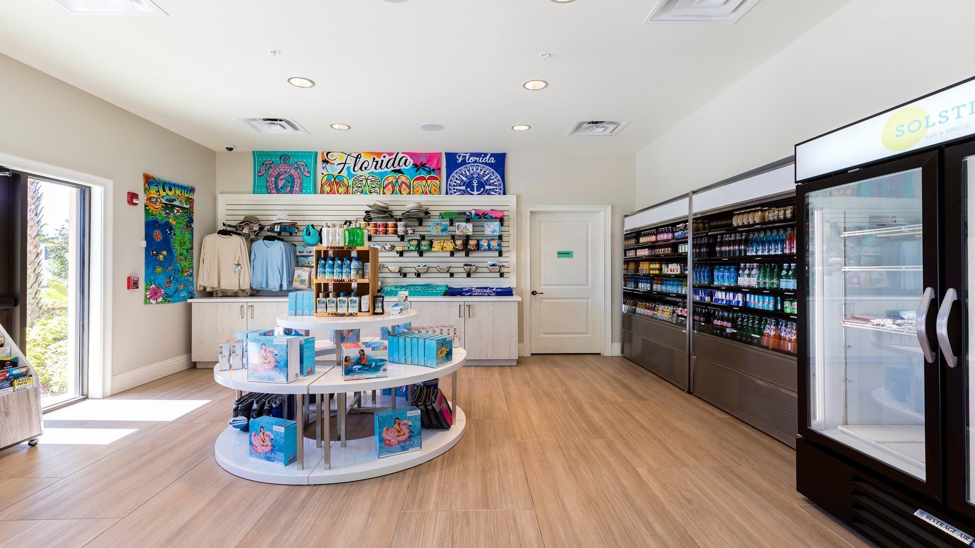 A handy on-site store, providing guests with essential items and convenient access to daily necessities