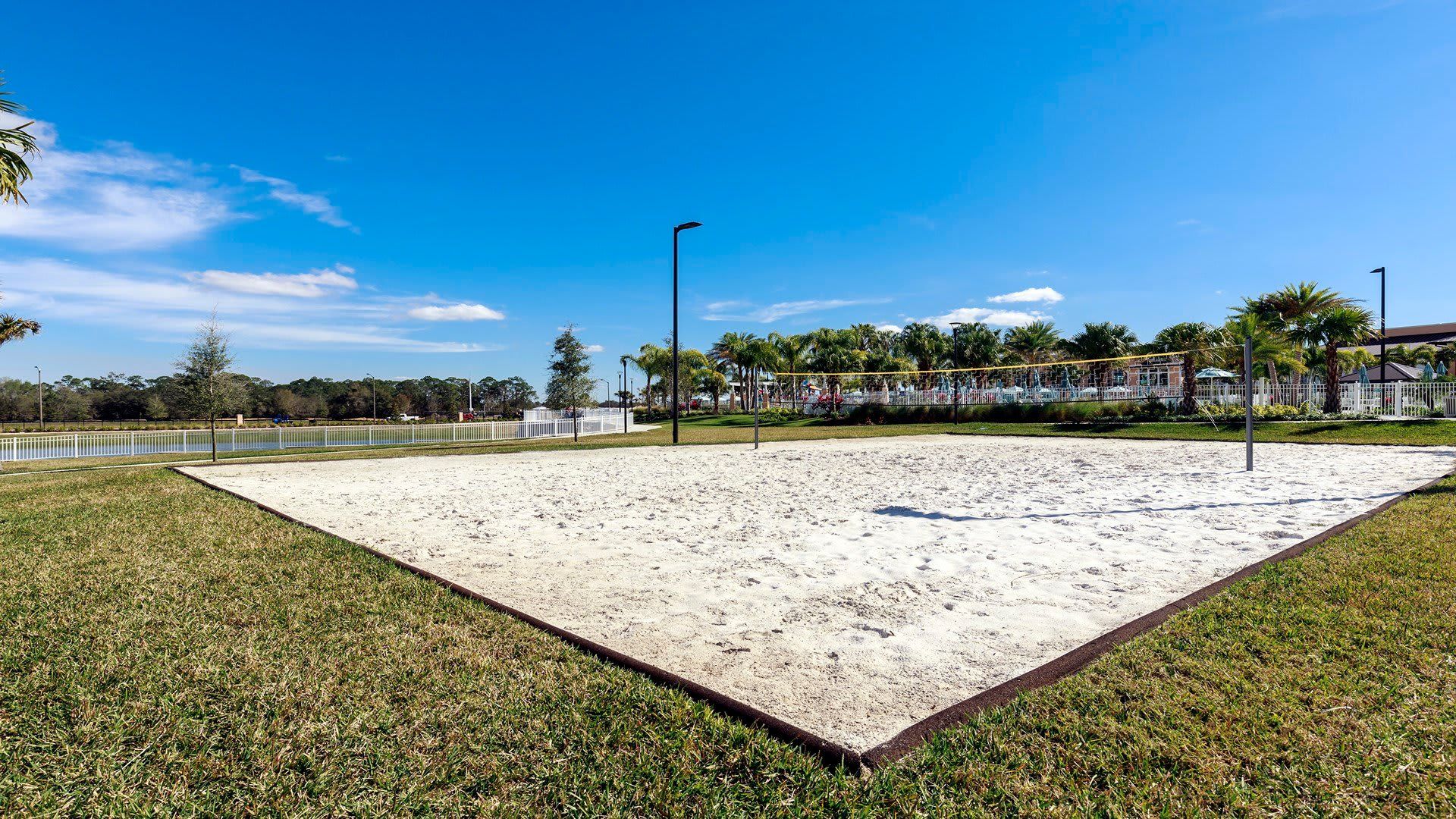 Enjoy spirited matches on the sandy court, offering a lively and energetic atmosphere for guests to have fun