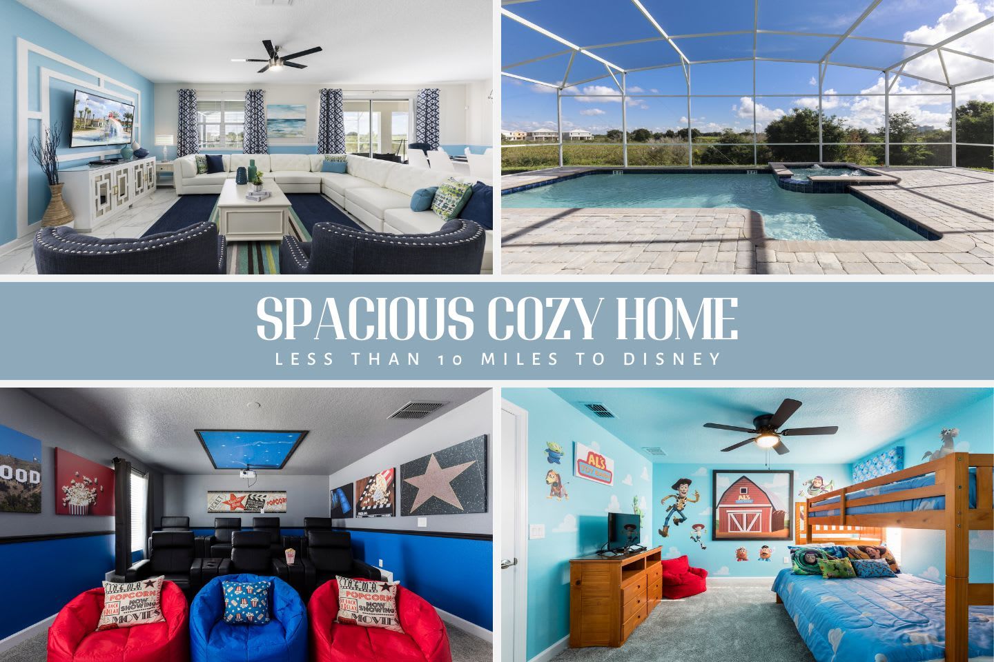 Spacious Cozy Home - Less Than 10 Miles to Disney