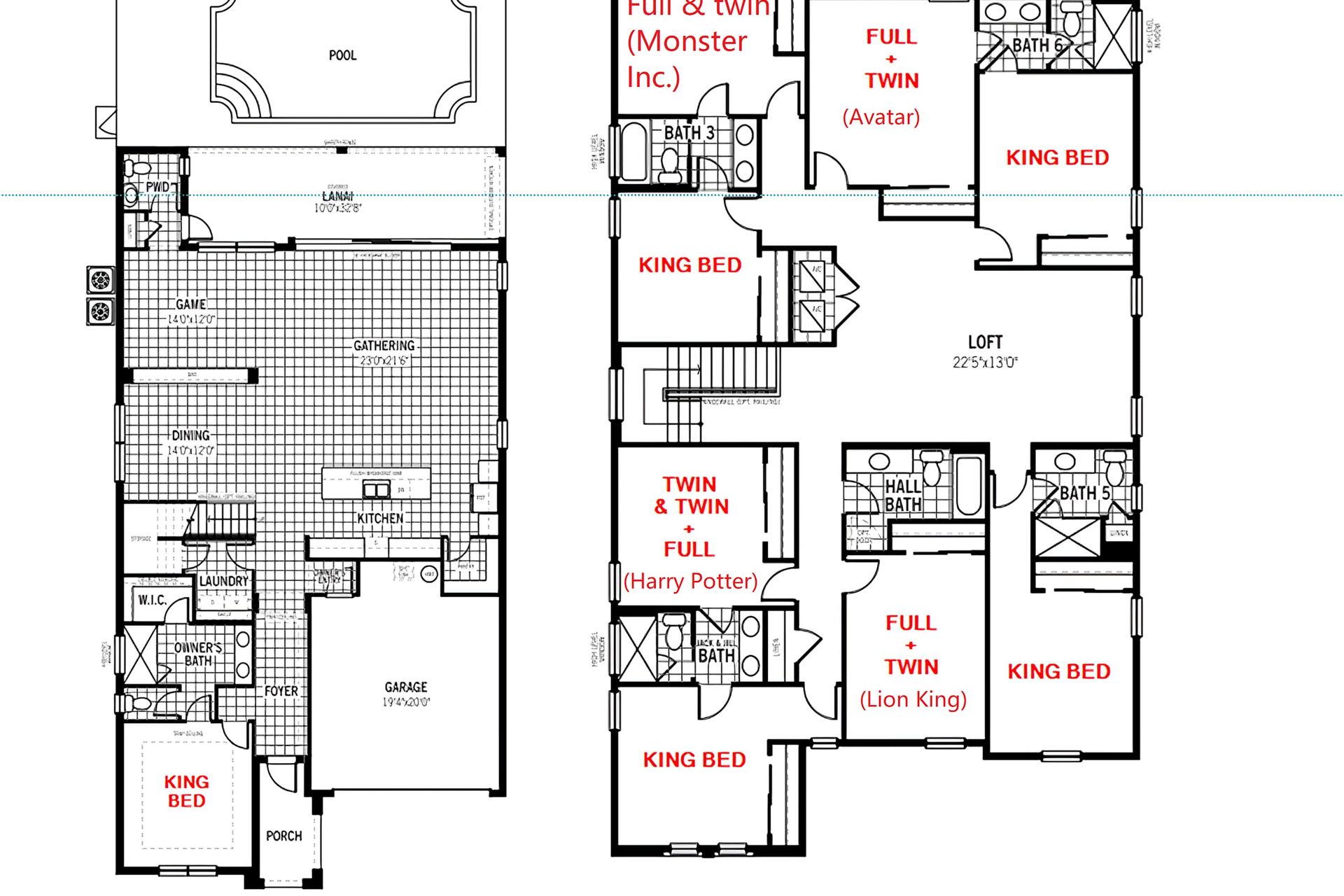 2D Floor Plan