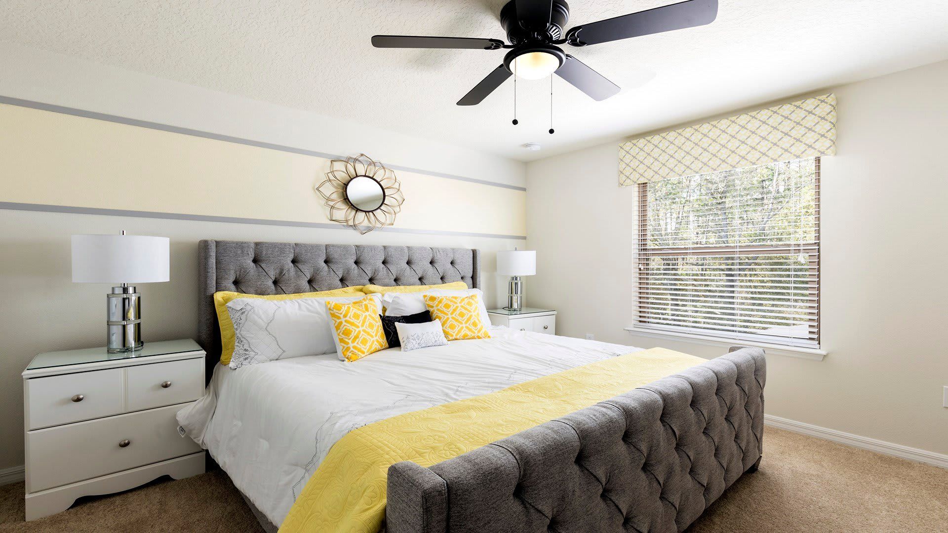 Luxurious touch in each bedroom, featuring soft, hotel-quality linen