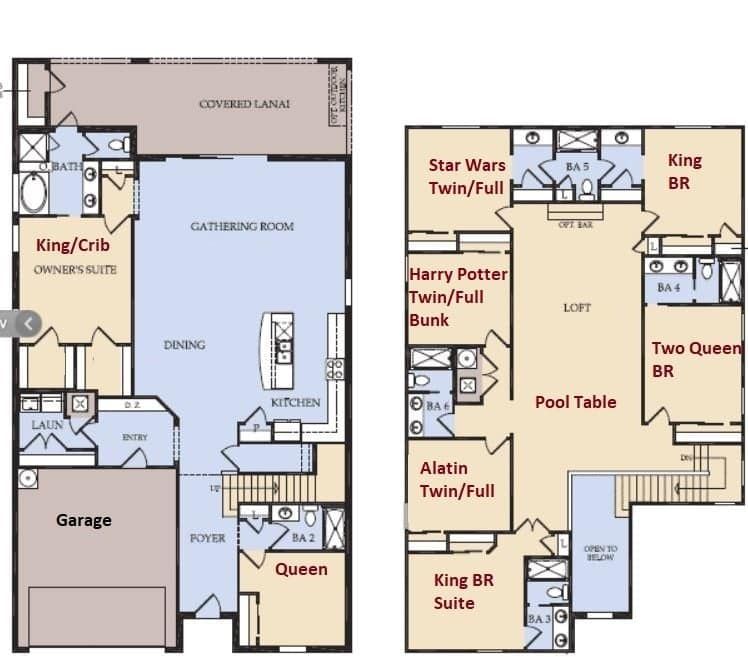 Discover the home's layout through a detailed 2D floor plan.