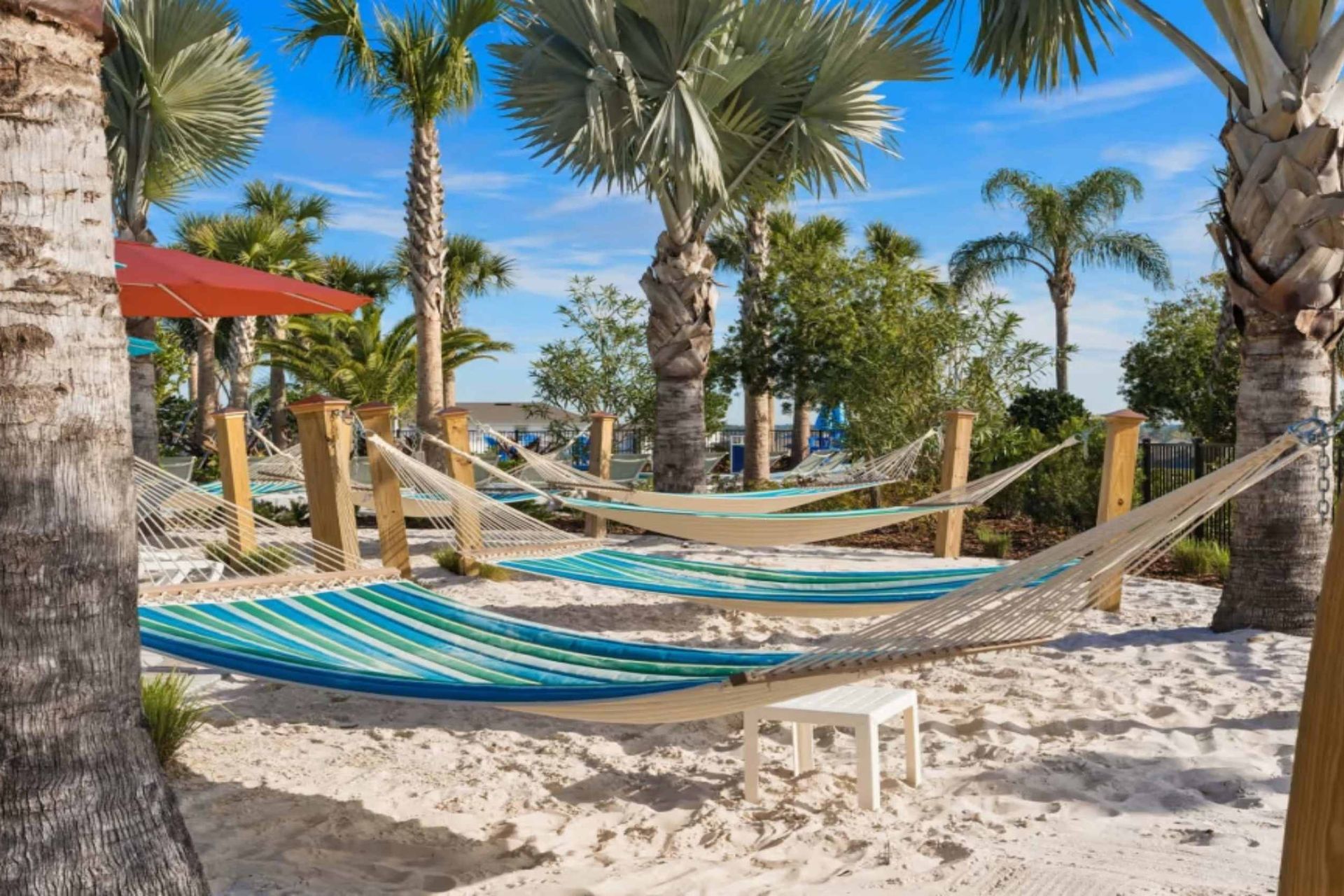Resort Amenity - Relax and unwind on our comfortable hammocks, providing you with a peaceful retreat during your stay.