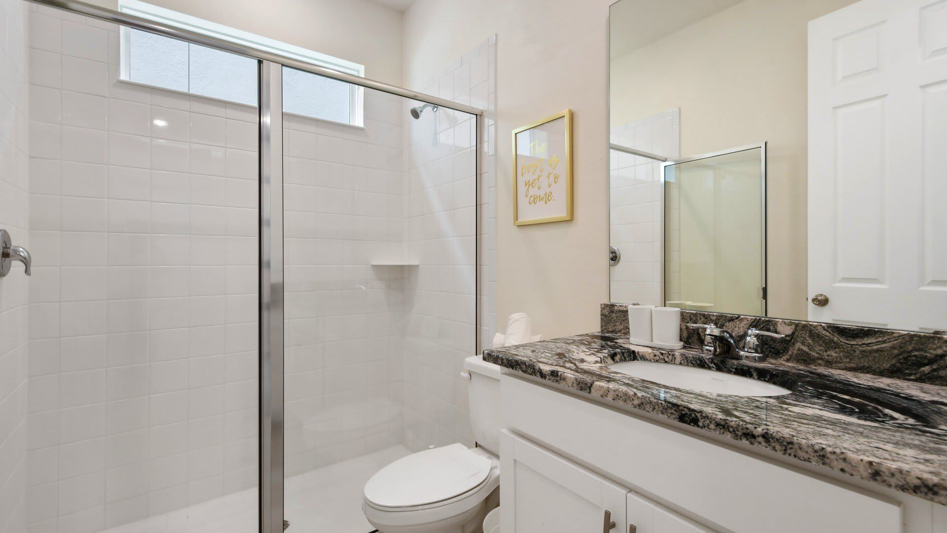 Functional and pristine, providing a clean and well-appointed space.