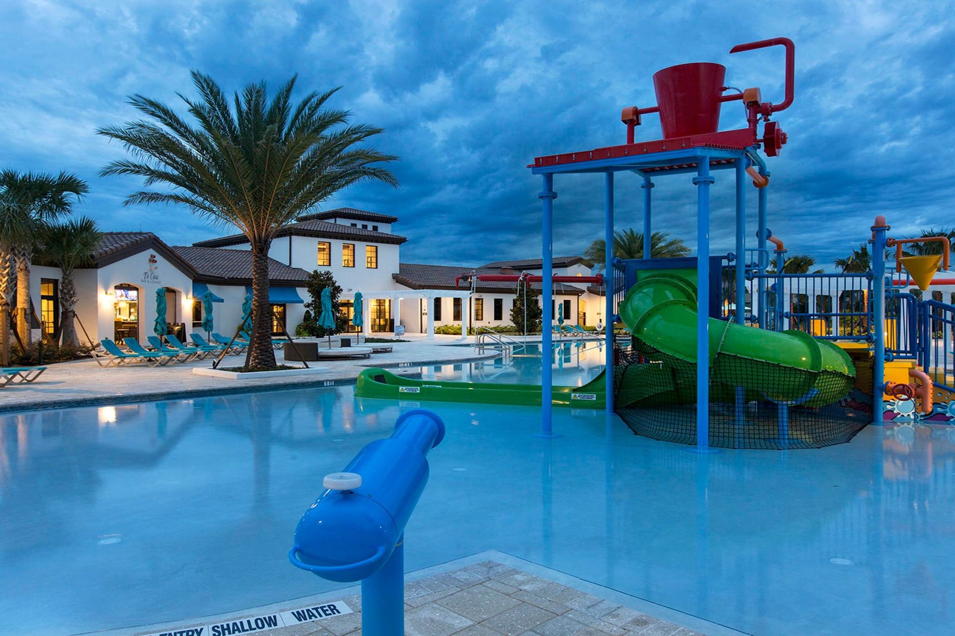 Resort Amenities - Let your little ones splash and play in our resort kid's water play park, offering you peace of mind and them hours of fun during your stay.