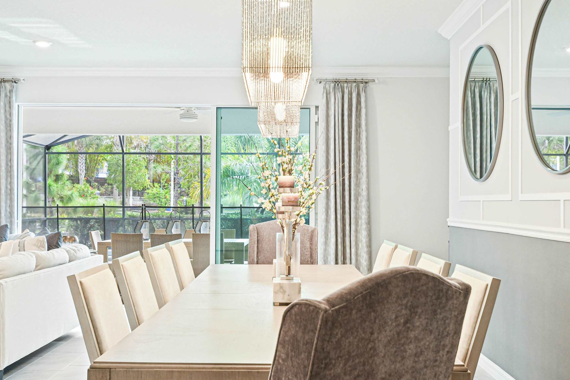 Experience the joy of shared meals in our inviting dining area, providing you with a cozy and welcoming space to gather with loved ones during your stay.