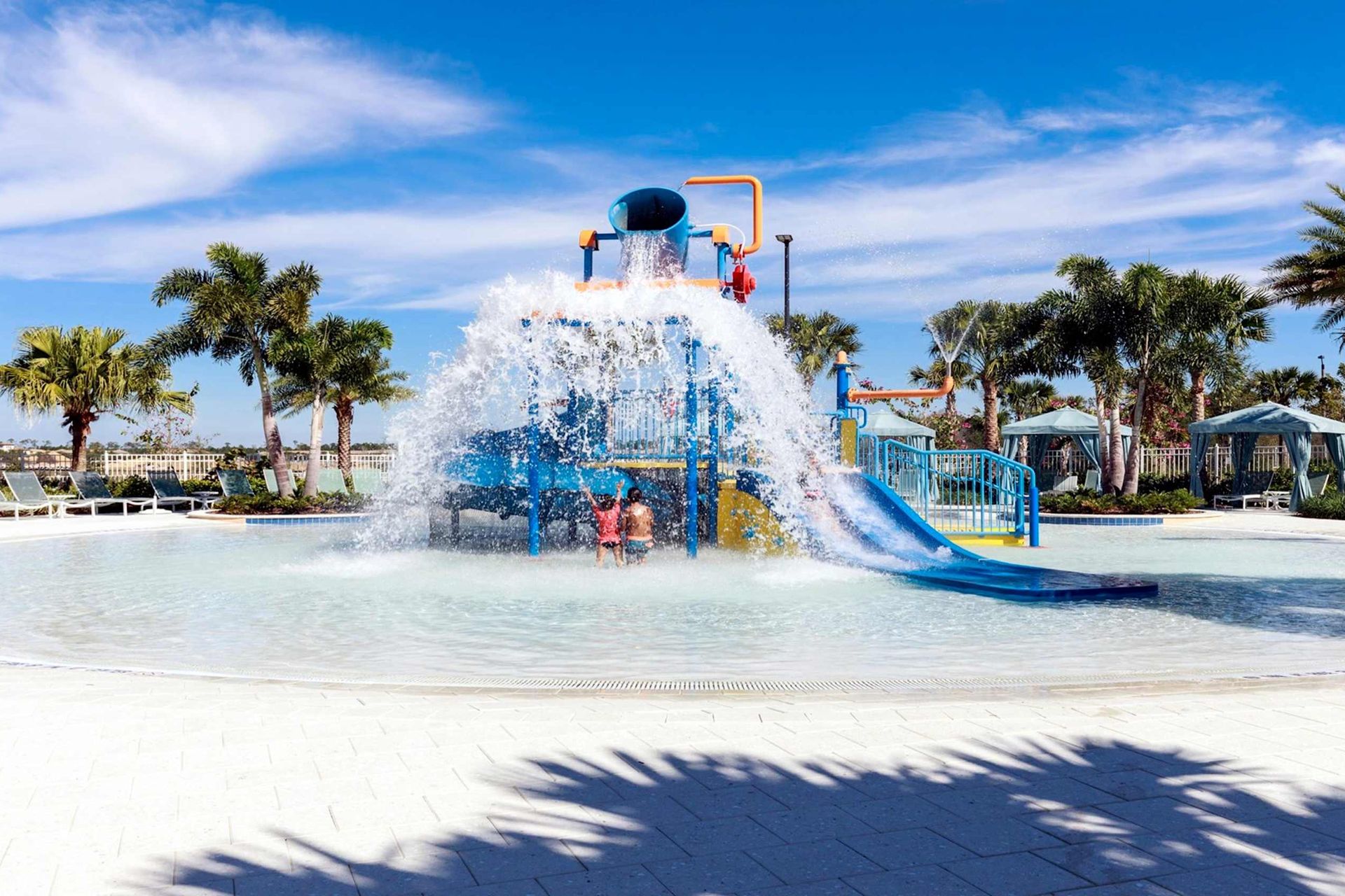 A lively and refreshing water haven, perfect for playful moments and relaxation at the resort