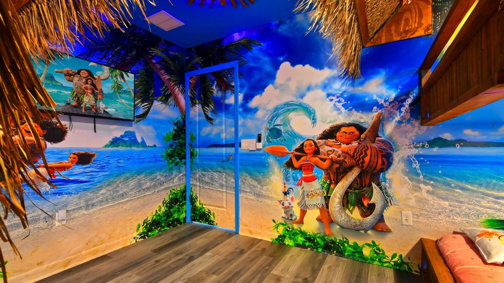 Immersive Moana wallpaper for a better guest experience