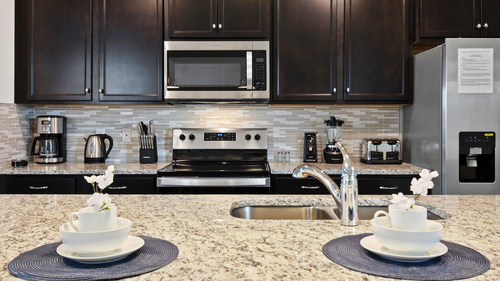 Clean kitchen is a mirror of happy home