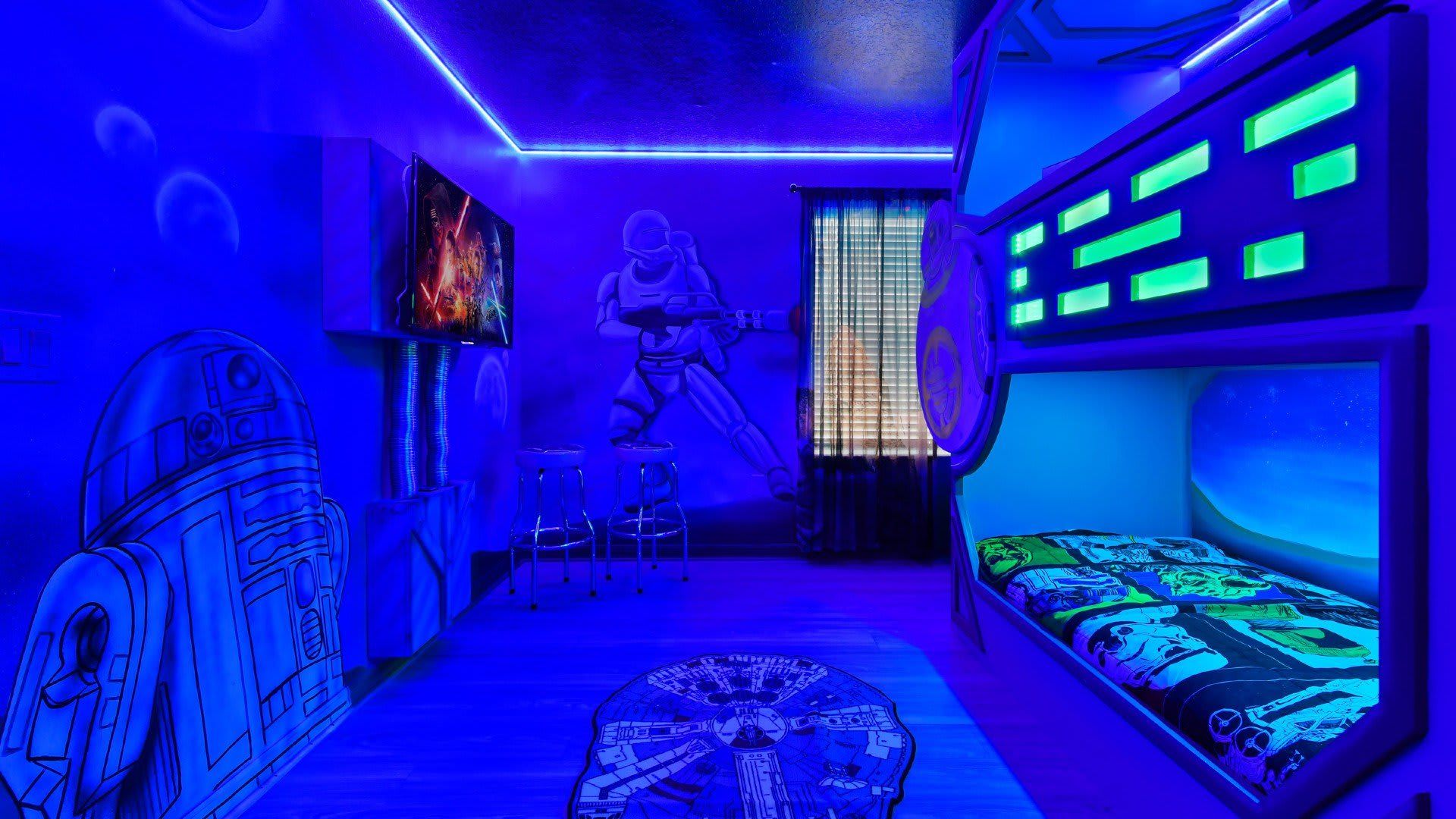 Can't get enough of star wars! Call'em here in the room!