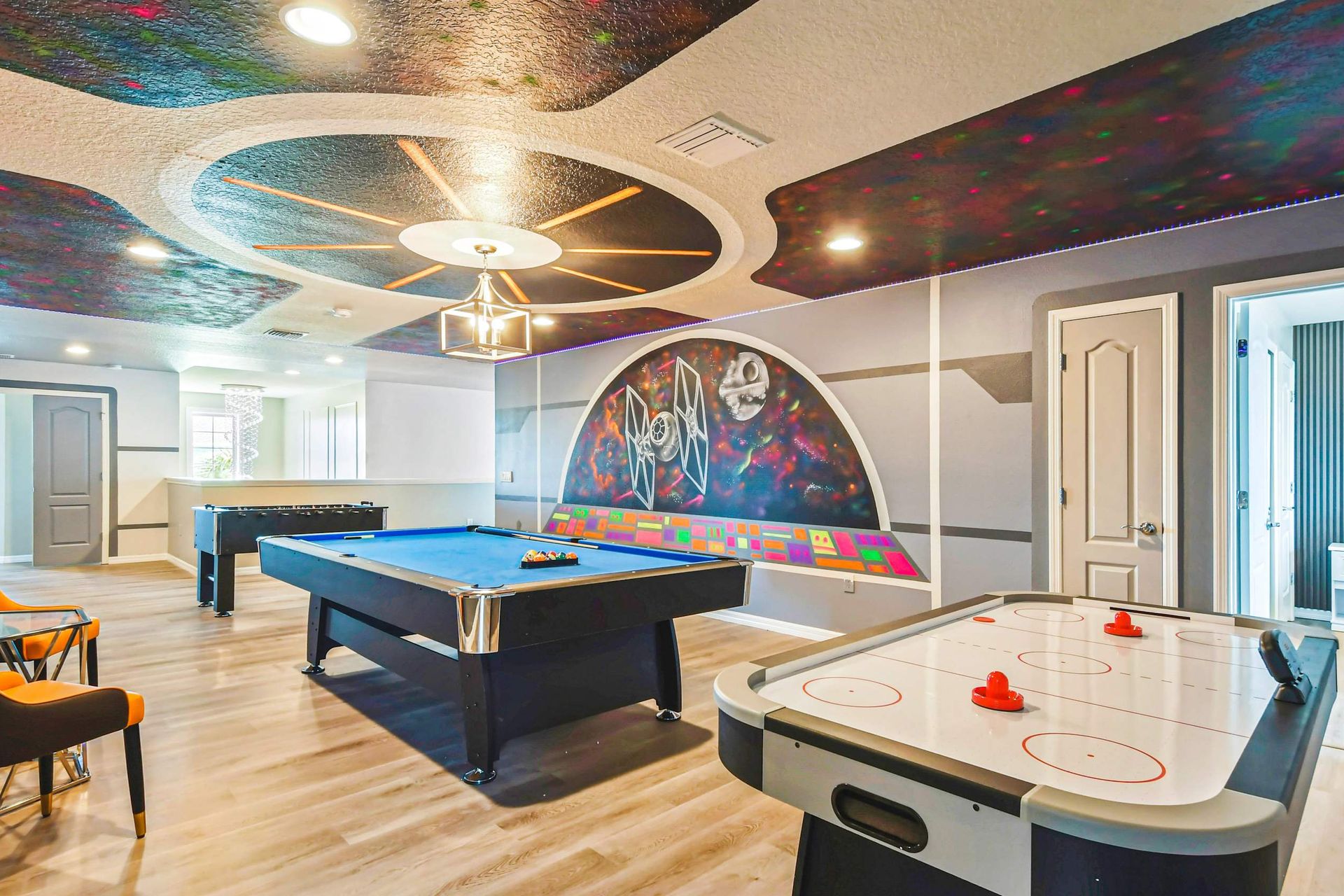 Experience endless fun and excitement at the game room, offering you a variety of games and entertainment options to enjoy during your stay.
