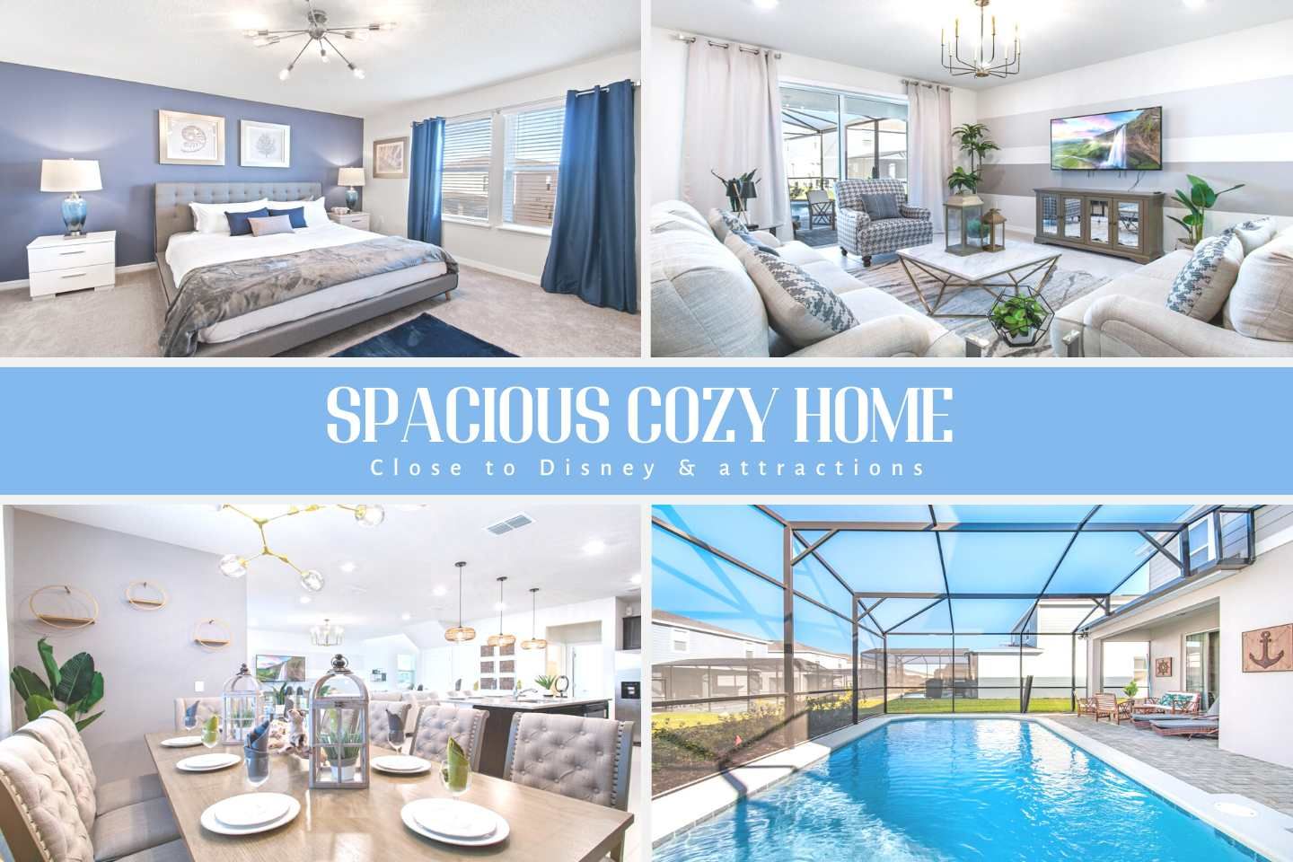 Spacious Cozy Home: A welcoming residence with ample room.