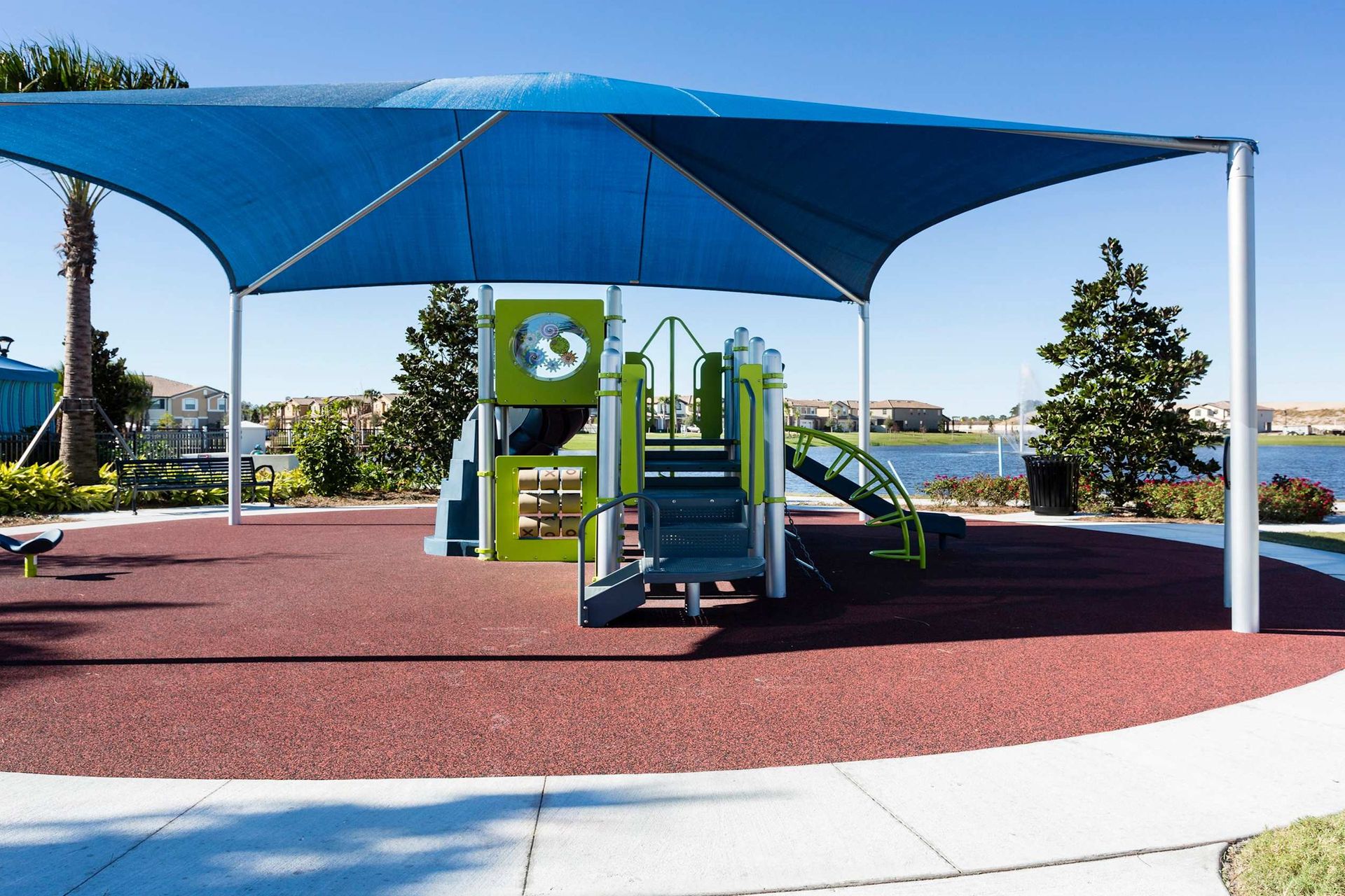 Enjoy endless fun and laughter with your children at the resort's playground, offering you a perfect spot for family bonding and playtime during your stay.