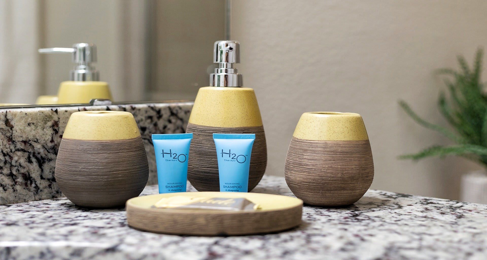 Bathroom: Functional and pristine, providing a clean and well-appointed space