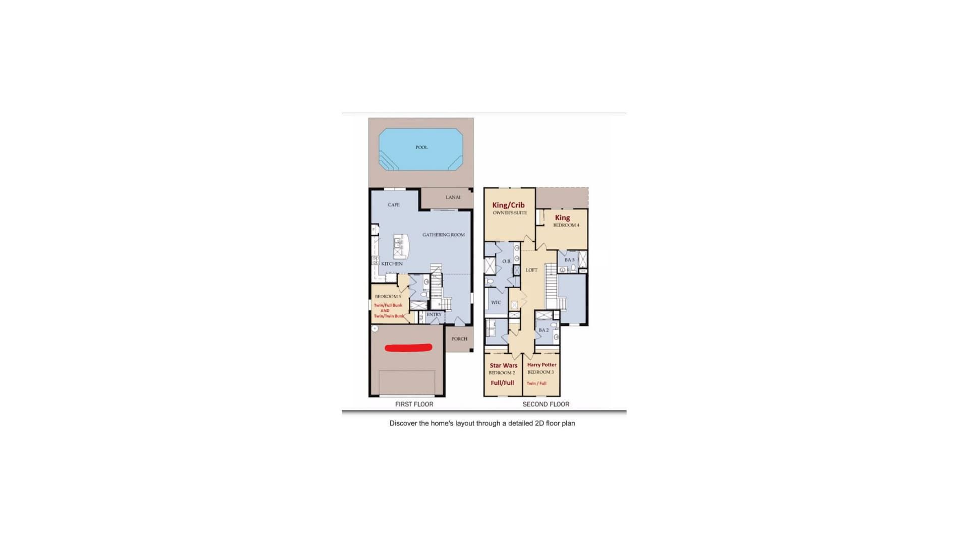 2D Floor Plan