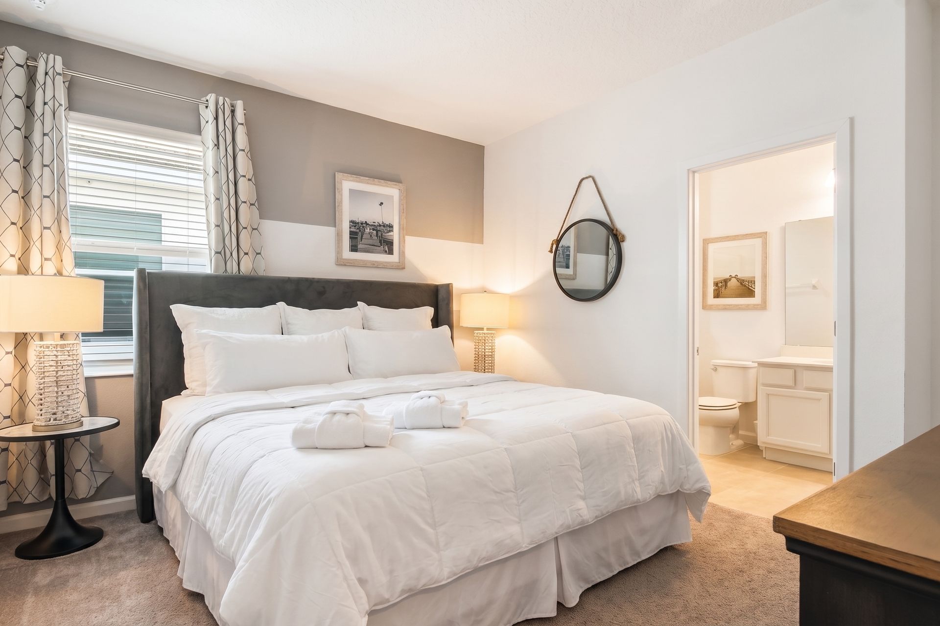 Elegant and cozy ensuite retreat—relax in style and comfort!