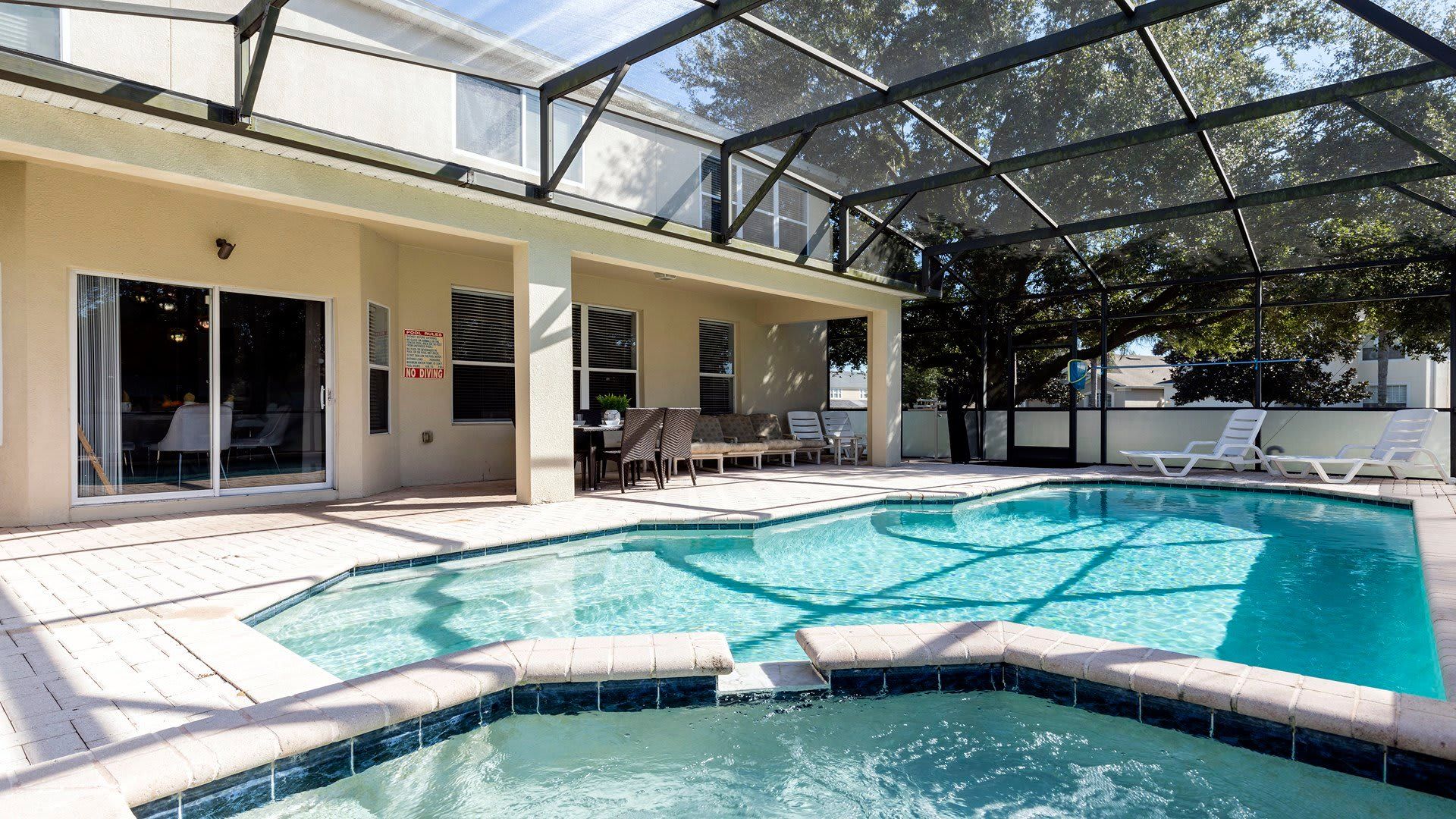 Dive into relaxation in our inviting pool, offering you the perfect retreat to unwind and soak up the sun during your stay.