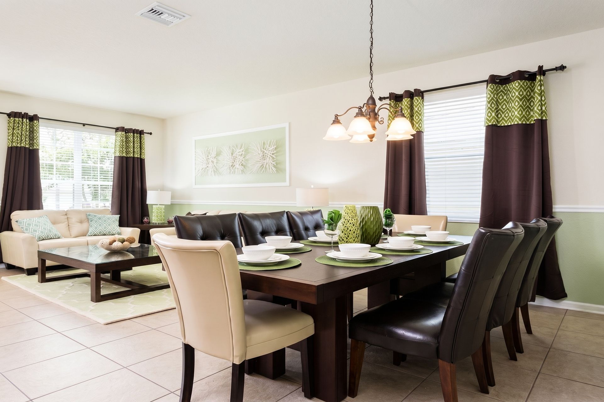 Large dining table is here for your family feast