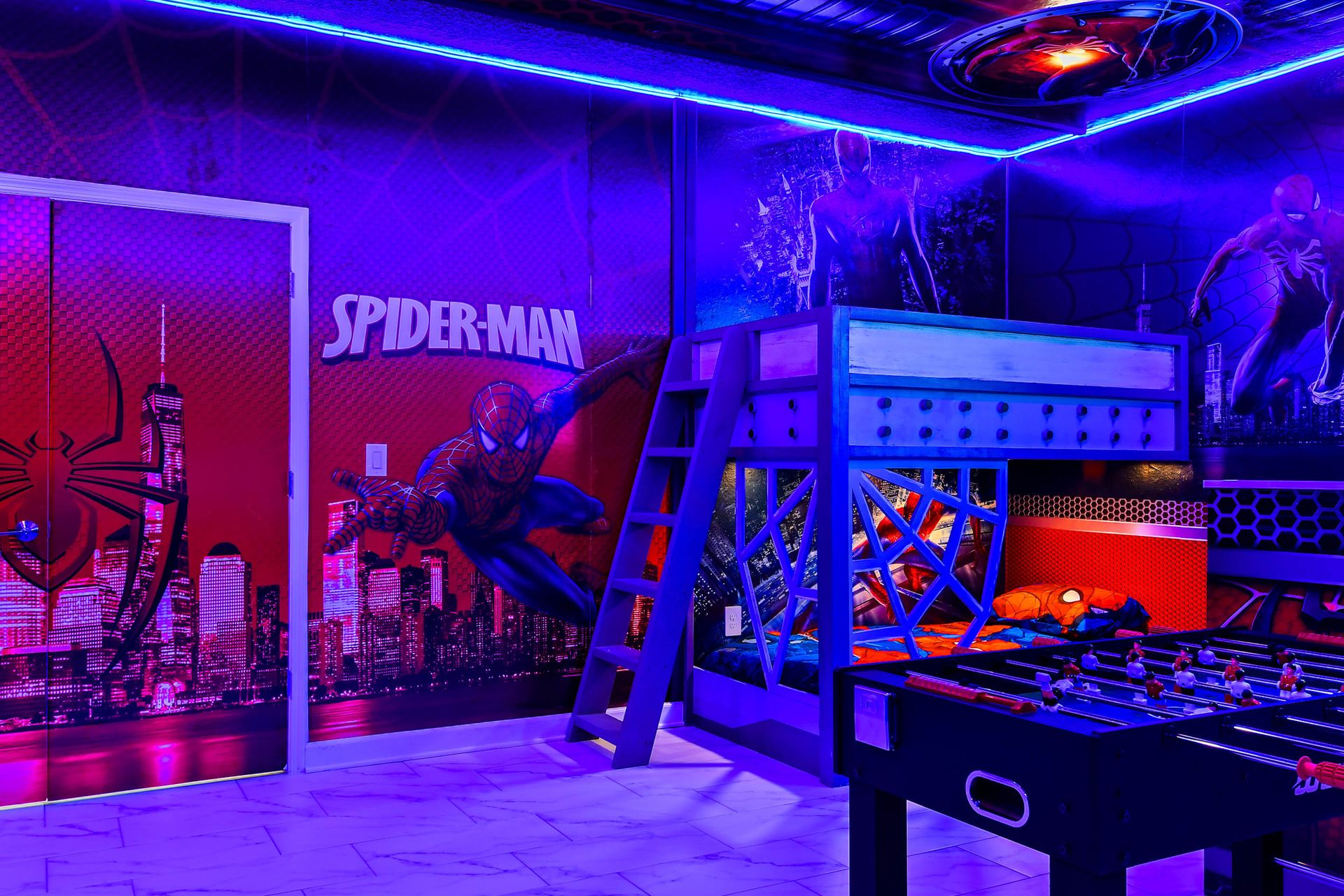 Enjoy endless fun and laughter with your children at the bedroom, offering you a perfect spot for family bonding, rest and playtime during your stay.