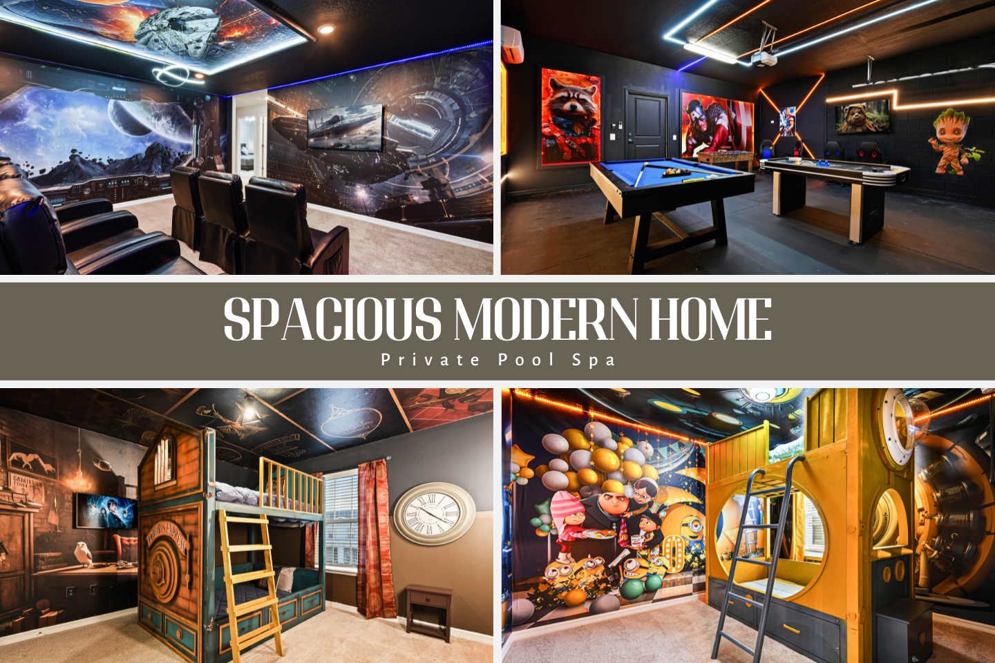 Perfect place for your family and friend reunion.