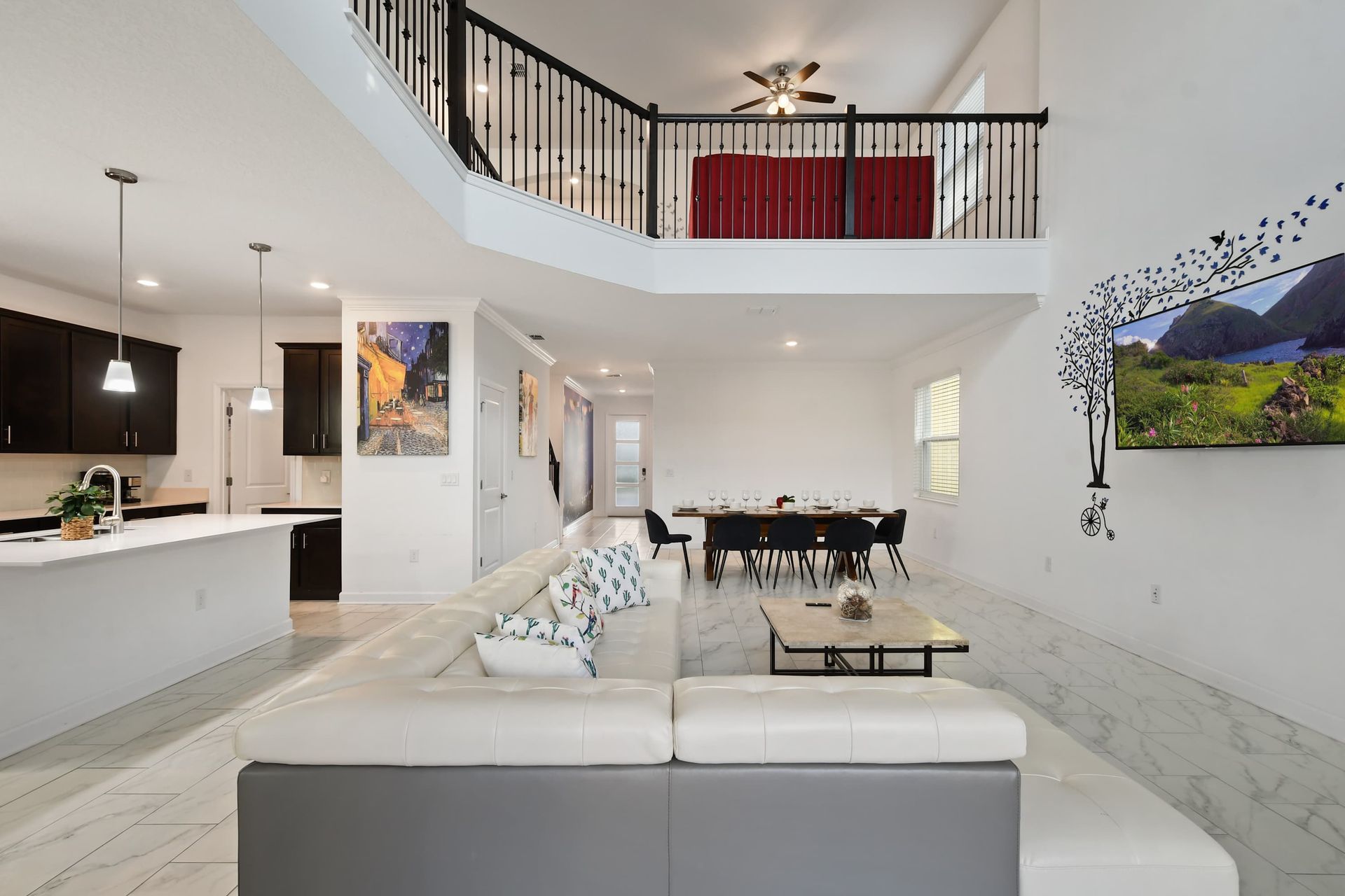 Modern luxury meets comfort in this spacious, stylish, and bright retreat.