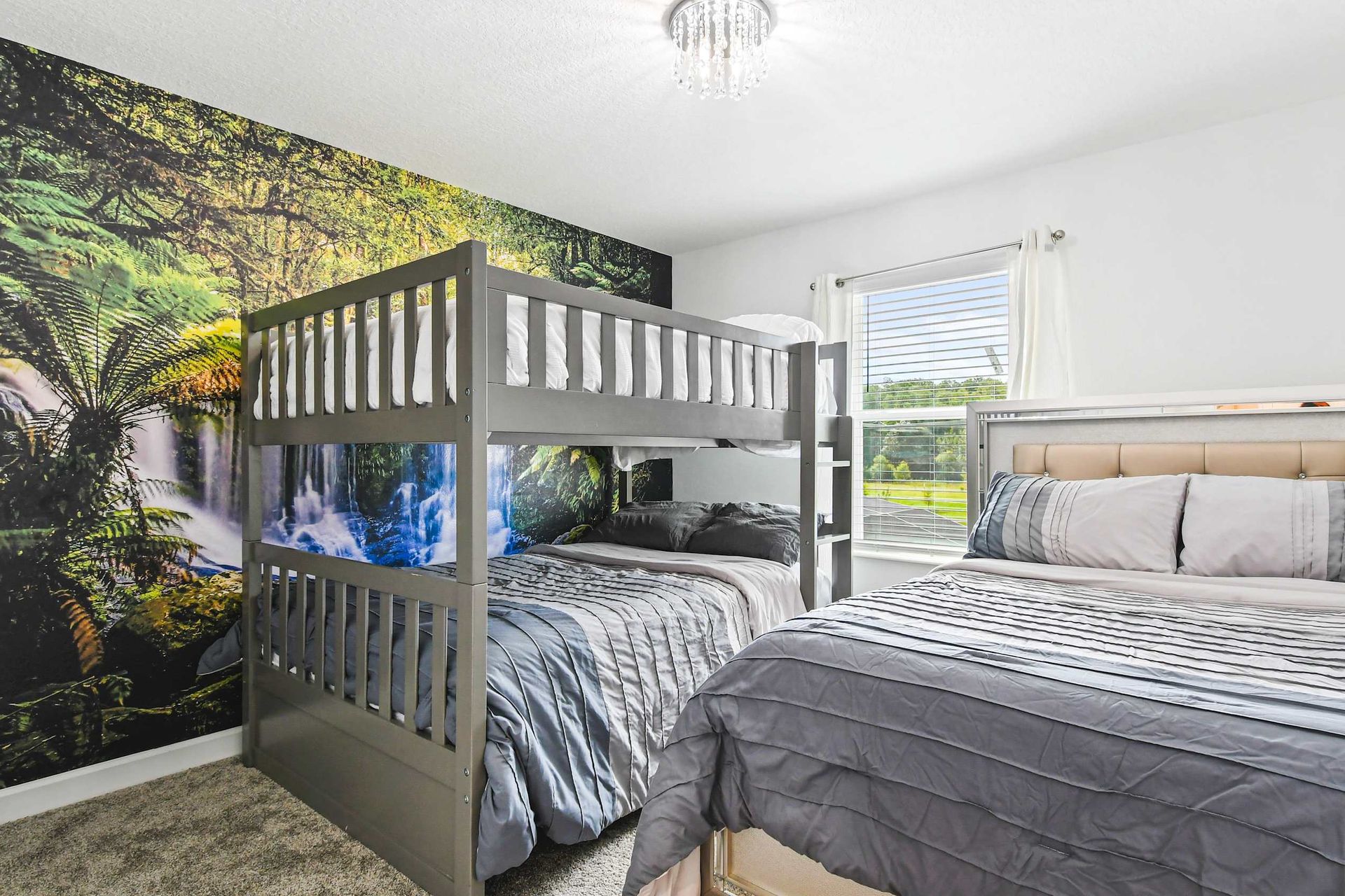 Relax and rejuvenate in our inviting bedroom, providing you with a comfortable retreat after a day of adventure.