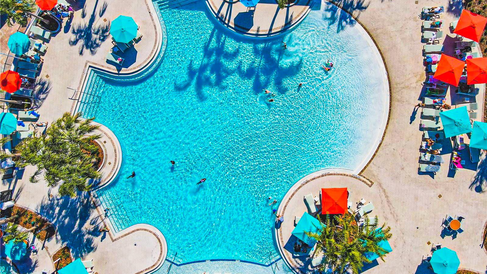 Dive into relaxation in our inviting resort pool, offering you the perfect retreat to unwind and soak up the sun during your stay.