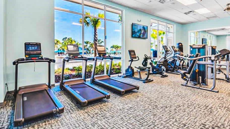 Stay active and energized during your stay with access to the resort state-of-the-art gym, offering everything you need for a fulfilling workout experience.