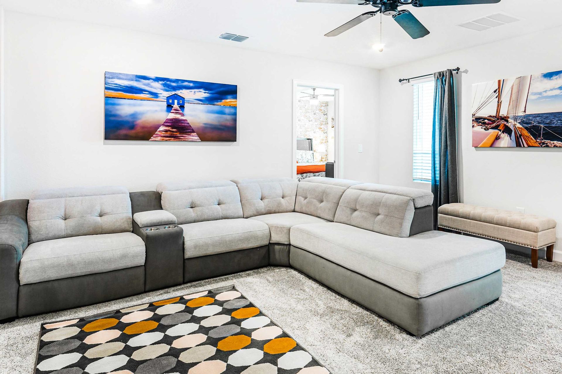 Elevate your lounge area with irresistibly comfortable seating, meticulously chosen to blend style with plush coziness.