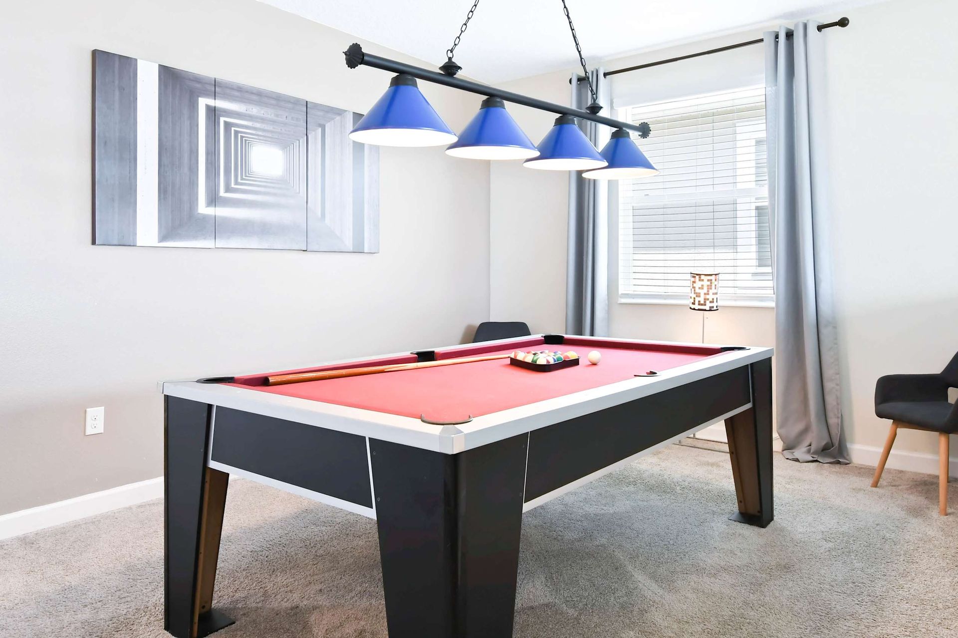 Experience endless fun and excitement at the pool table, offering you games and entertainment options to enjoy during your stay.