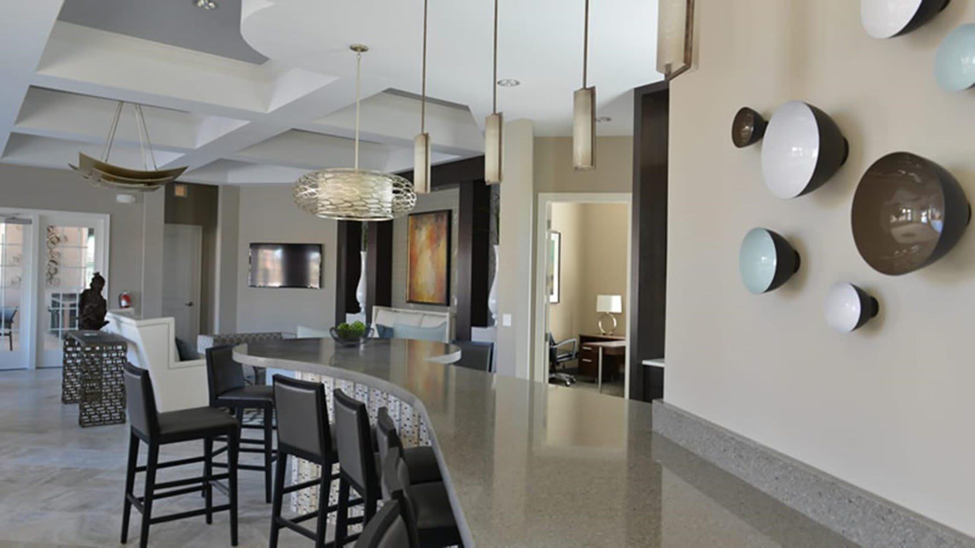 Comfort with the resort's multiple seating areas,