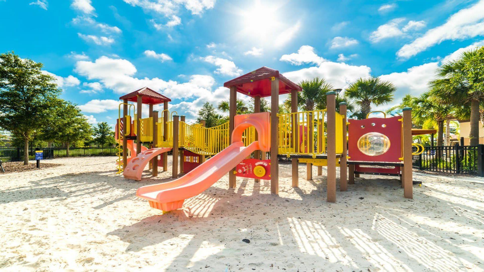 Kids will totally enjoy the playground