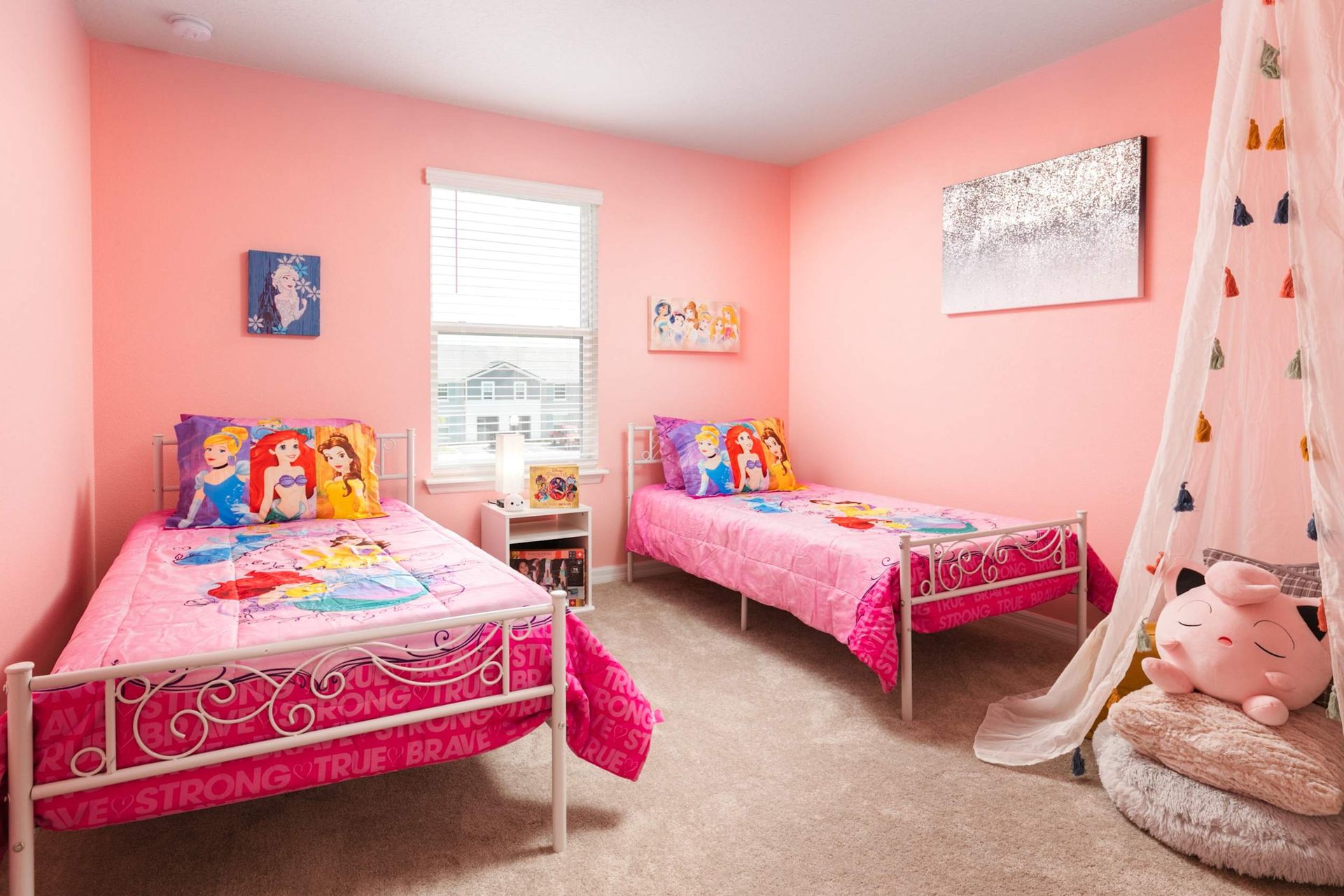 Disney princess themed room; enjoy!