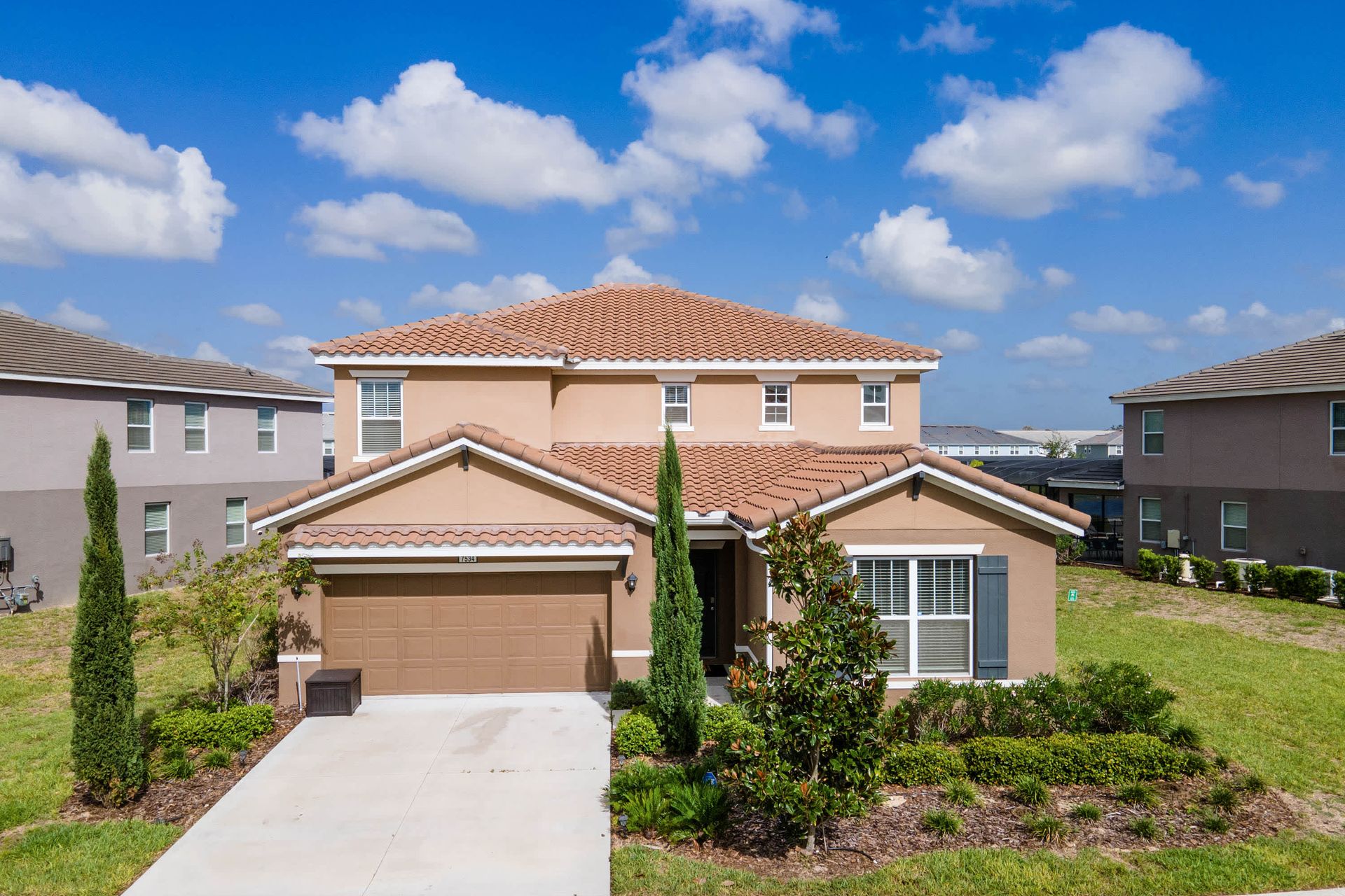 Elegant 5BR villa with pool, serene lake views, and resort-style comforts nearby
