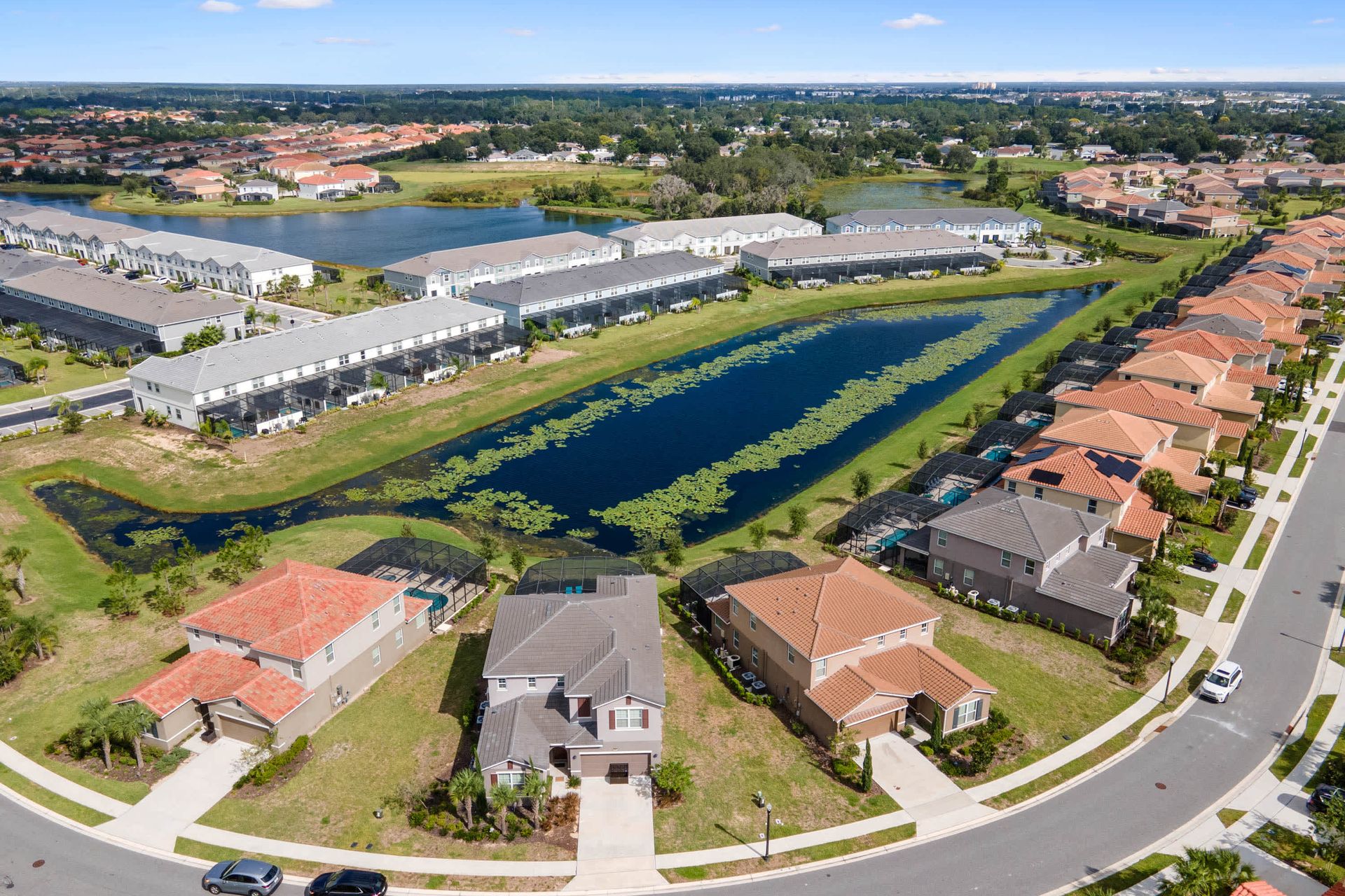 Waterfront retreat with private pool, near shops and attractions, sleeps 8
