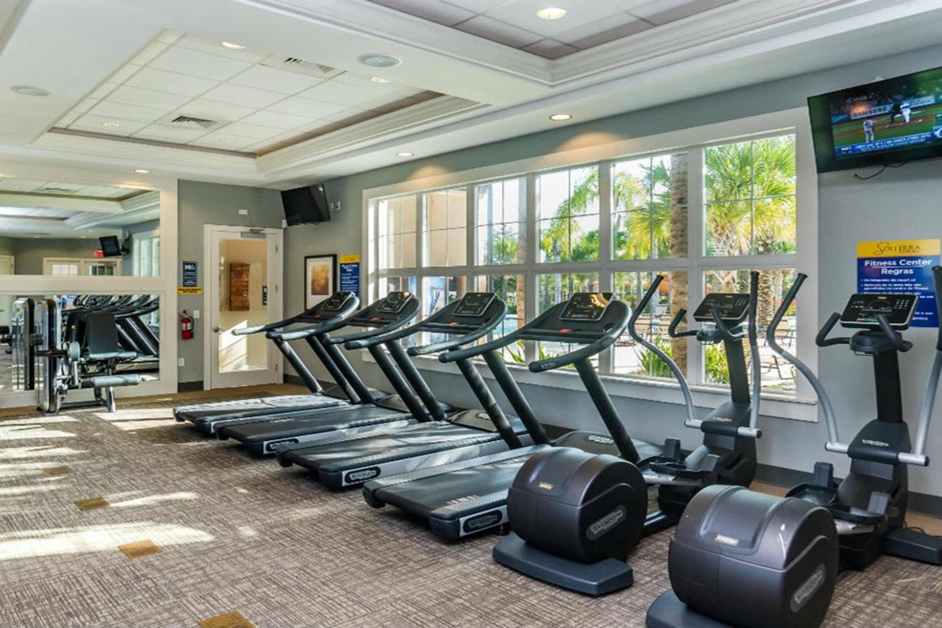 Stay active and energized during your stay with access to the resort state-of-the-art gym, offering everything you need for a fulfilling workout experience.