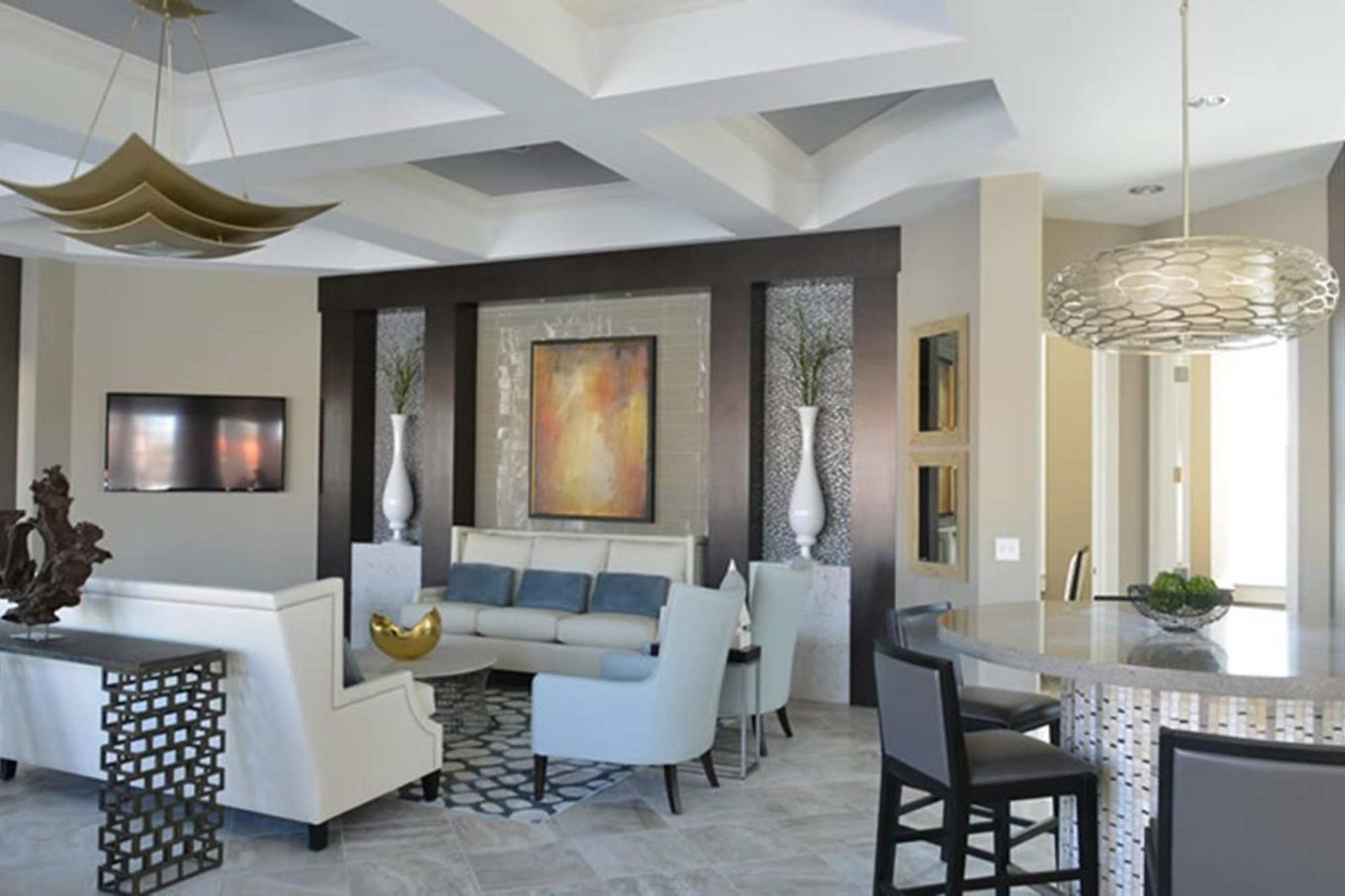 Step into luxury and comfort as you enter the resort lobby, where you are greeted by a welcoming ambiance and attentive staff ready to assist you throughout your stay.