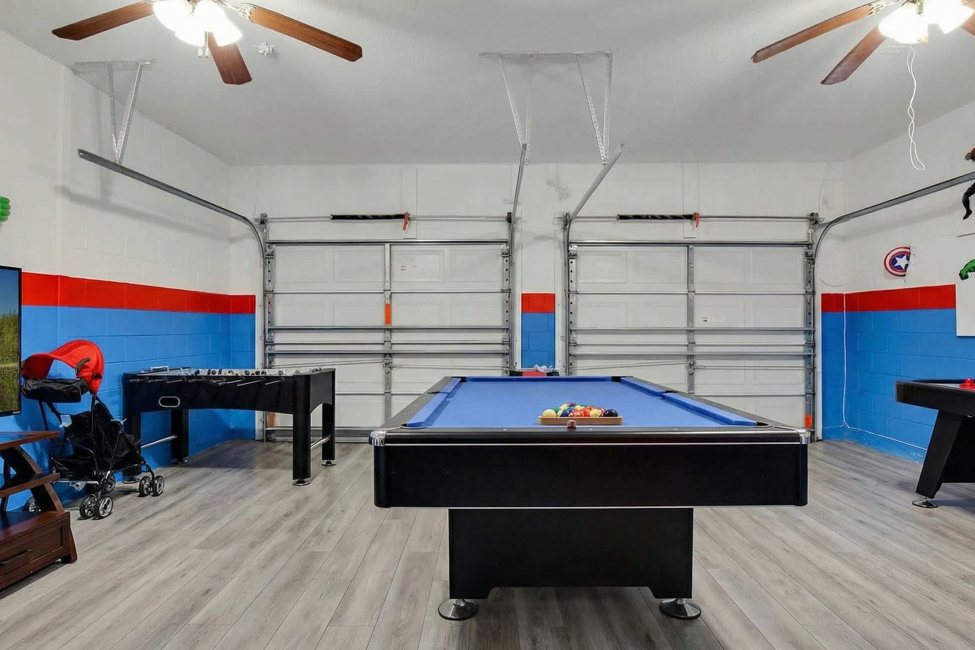 Enjoy hours of fun and entertainment in our game room, providing you with a memorable and enjoyable stay.
