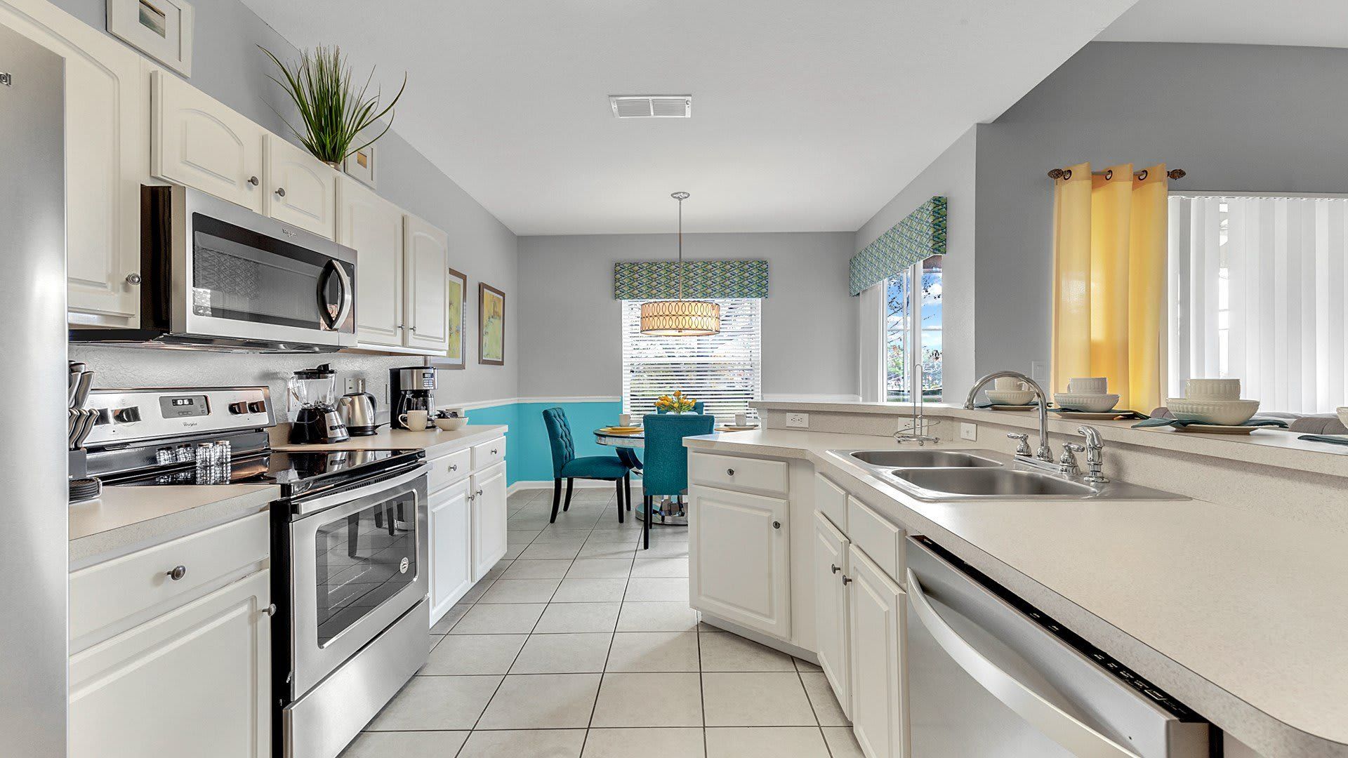 Experience the joy of cooking in our spacious kitchen with all the essentials you need.