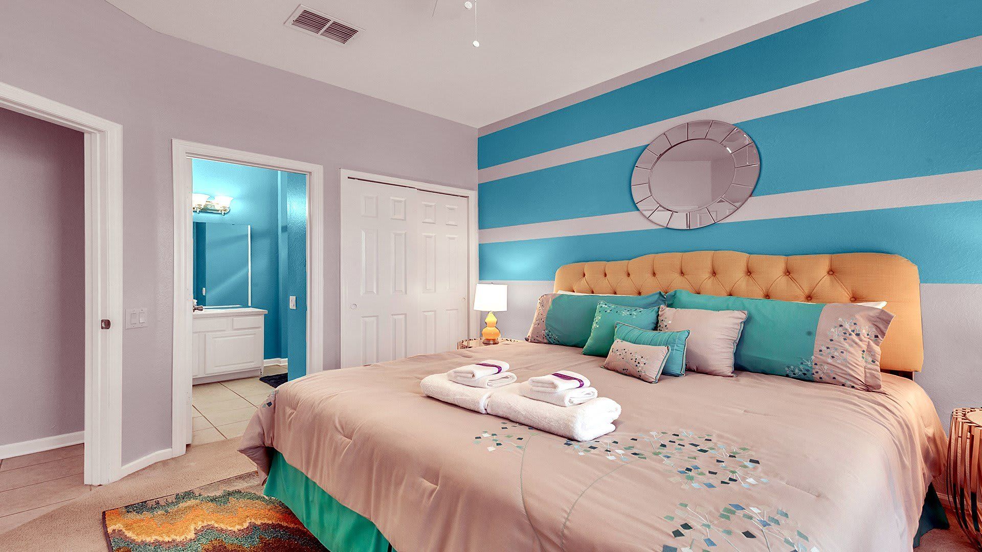 Relax and rejuvenate in our inviting bedroom, providing you with a comfortable retreat after a day of adventure.