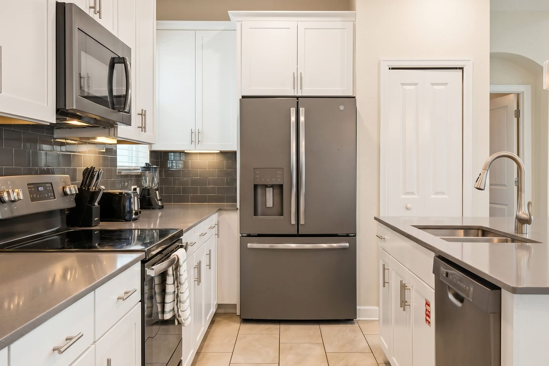 Create culinary delights in our fully-equipped kitchen, where you can cook up a storm during your stay.